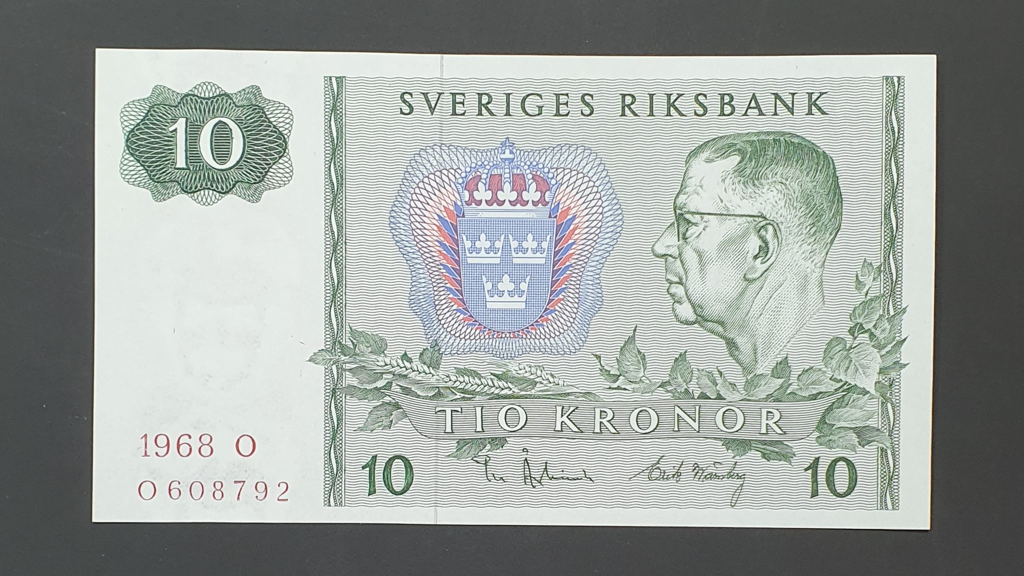Sweden 10 Krona banknote 1968 - CurrencyHub