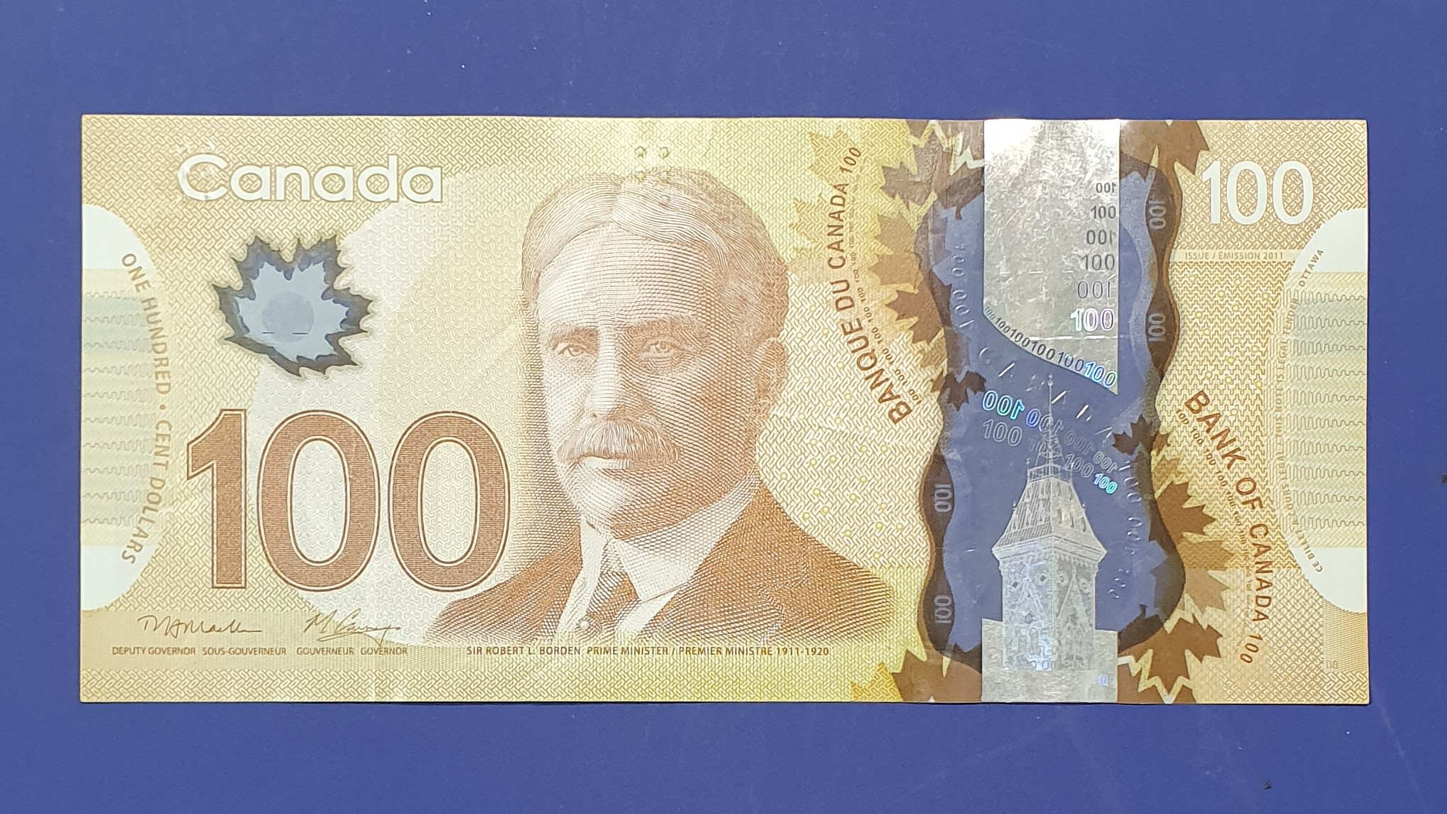 Canada 100 Dollar banknote 2011 - CurrencyHub