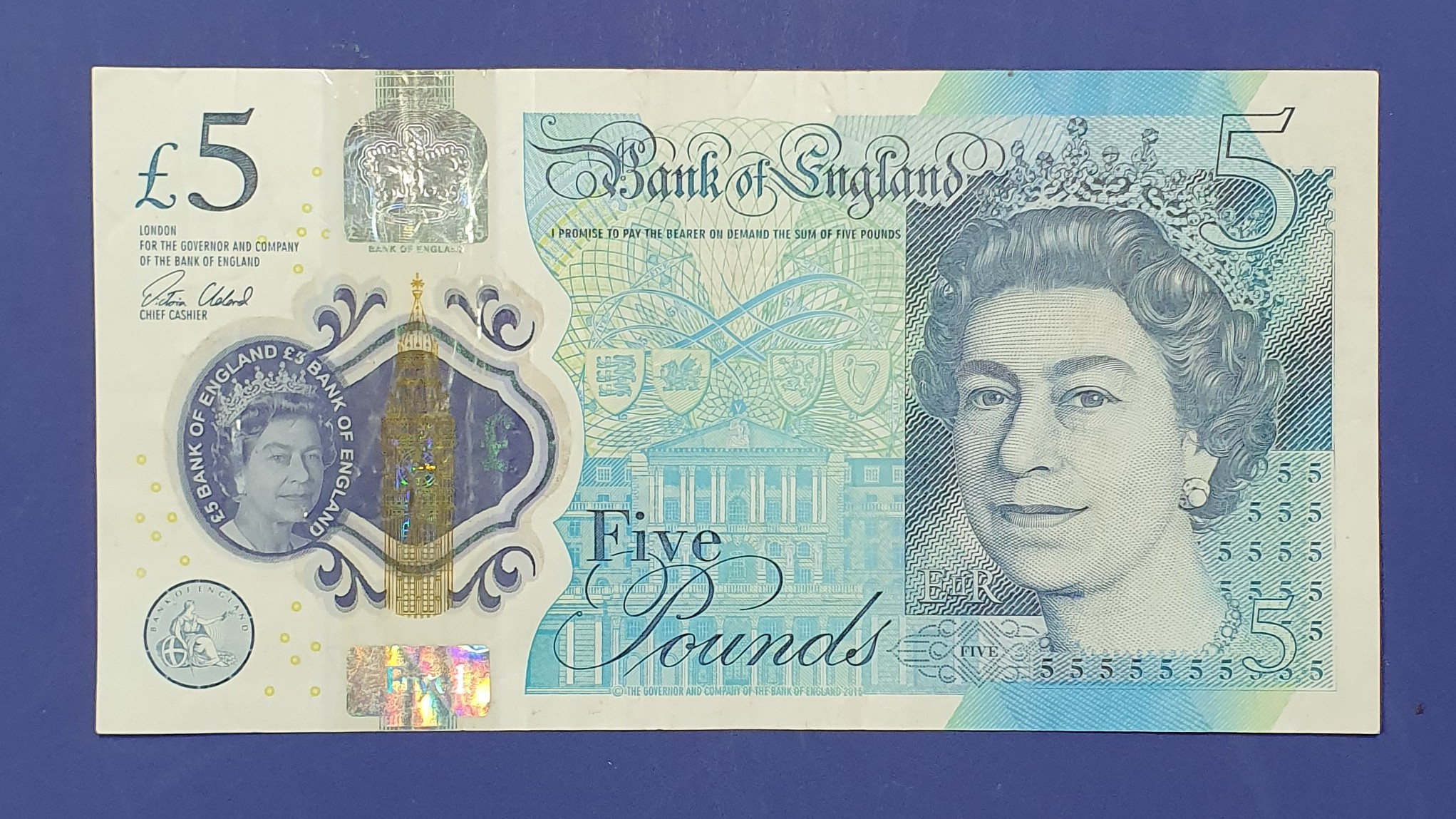 United Kingdom 5 Pound banknote 2015 - CurrencyHub
