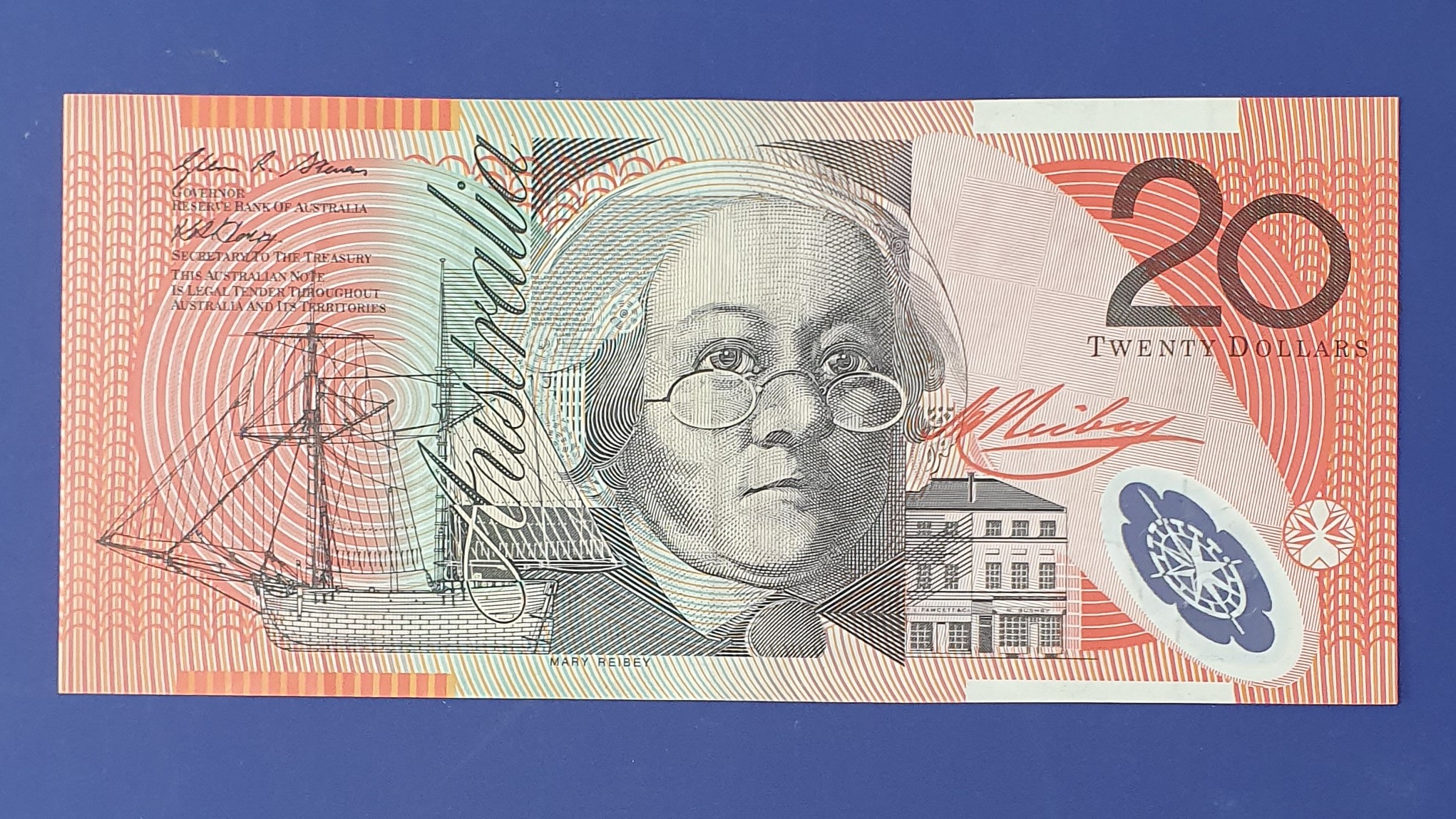 20 Dollar back