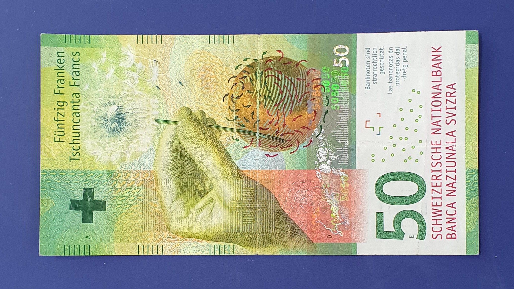 Switzerland 50 Franc banknote 2016 - CurrencyHub