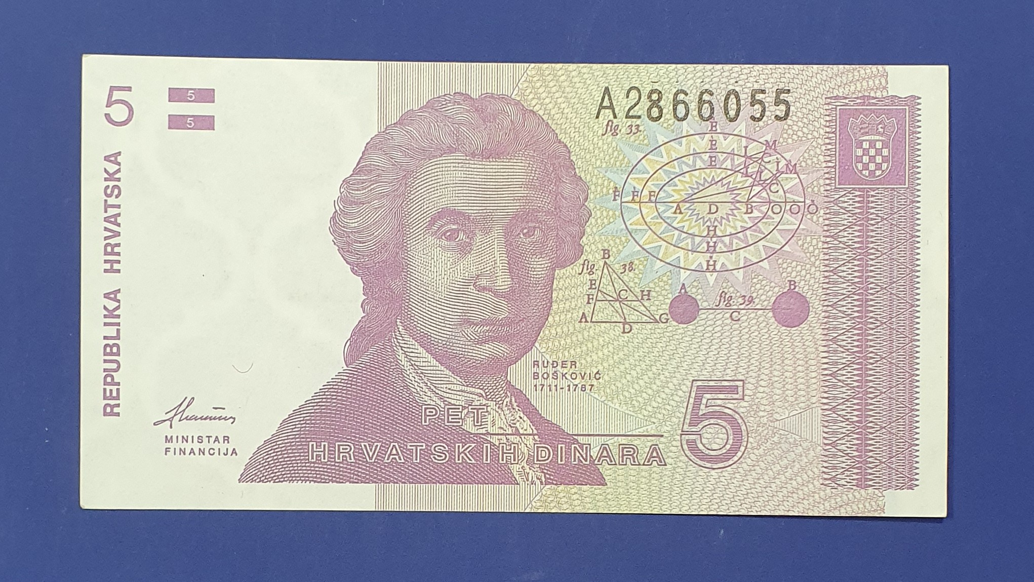 Croatia 5 Dinar banknote 1991 - CurrencyHub