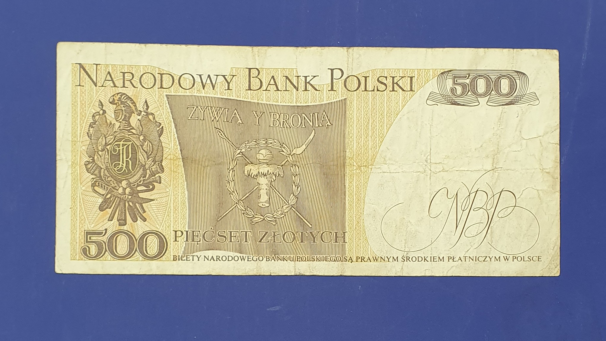 500 Zloty back