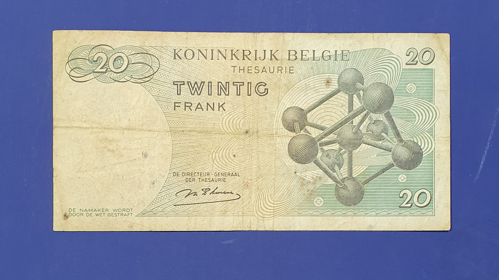 20 Franc back