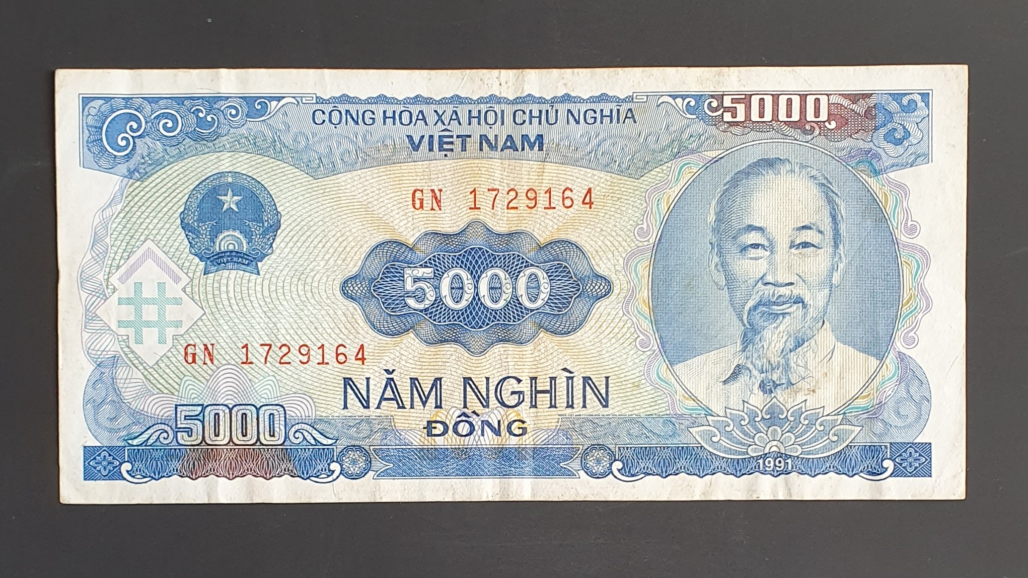 Vietnam 5000 Dong banknote 1991 - CurrencyHub