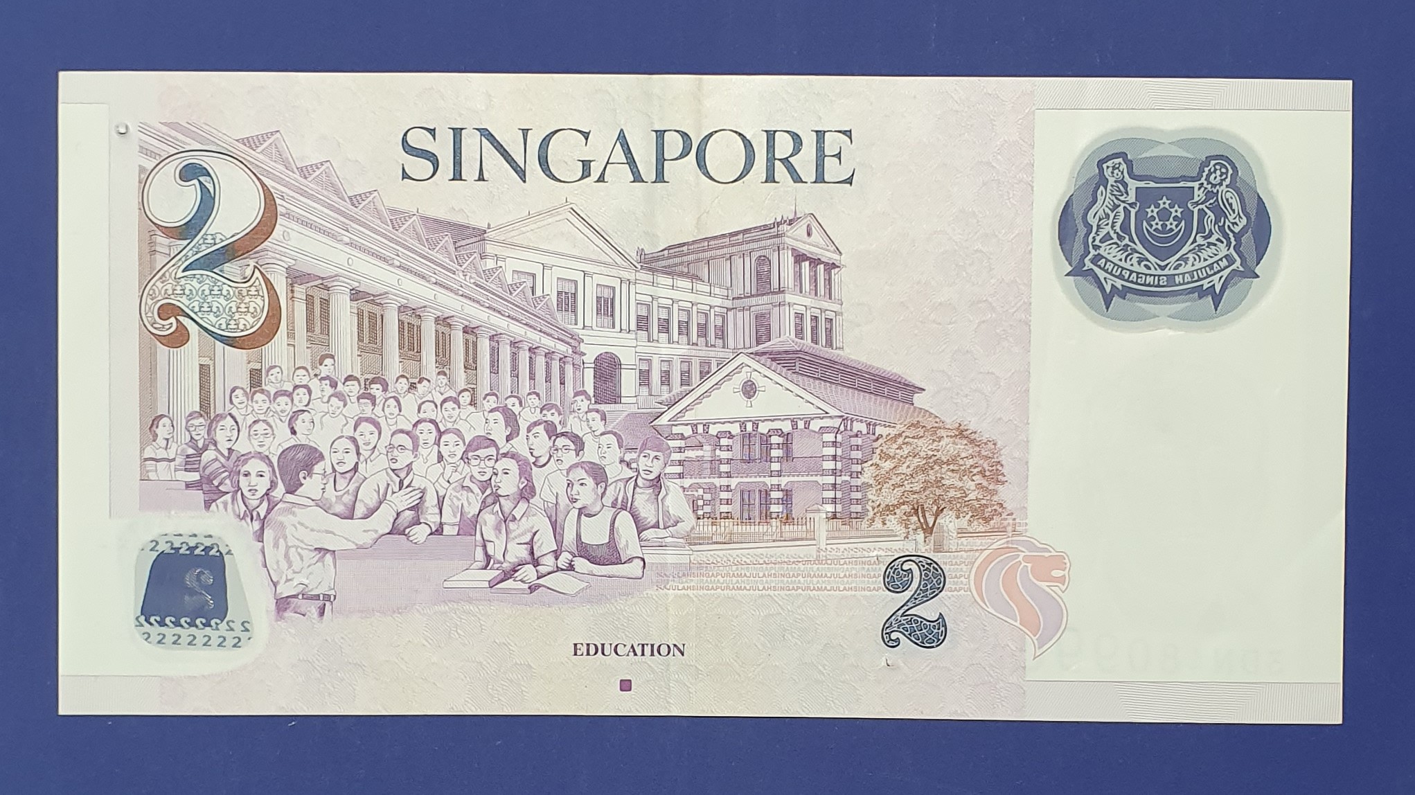 2 Dollar back