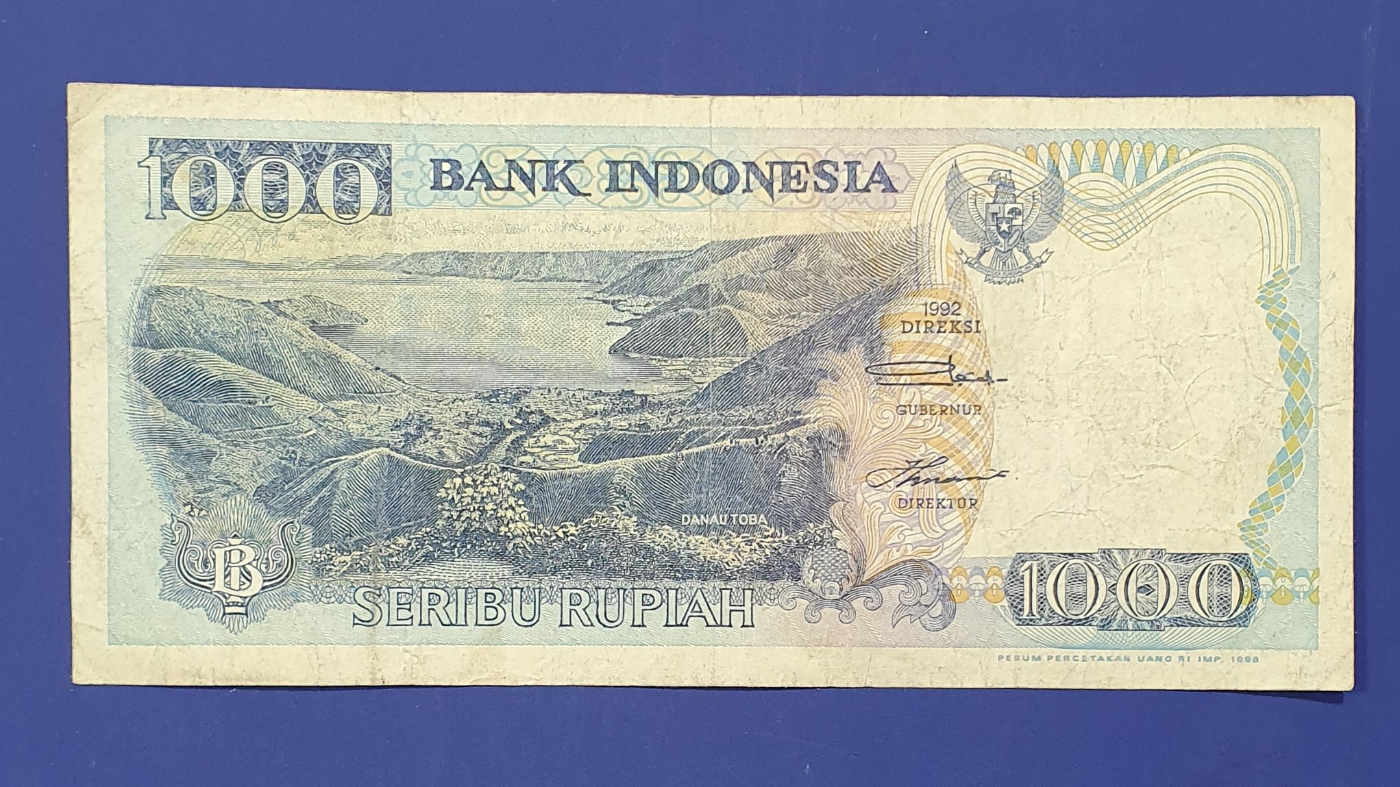 Indonesia 1000 Rupiah banknote 1992 - CurrencyHub