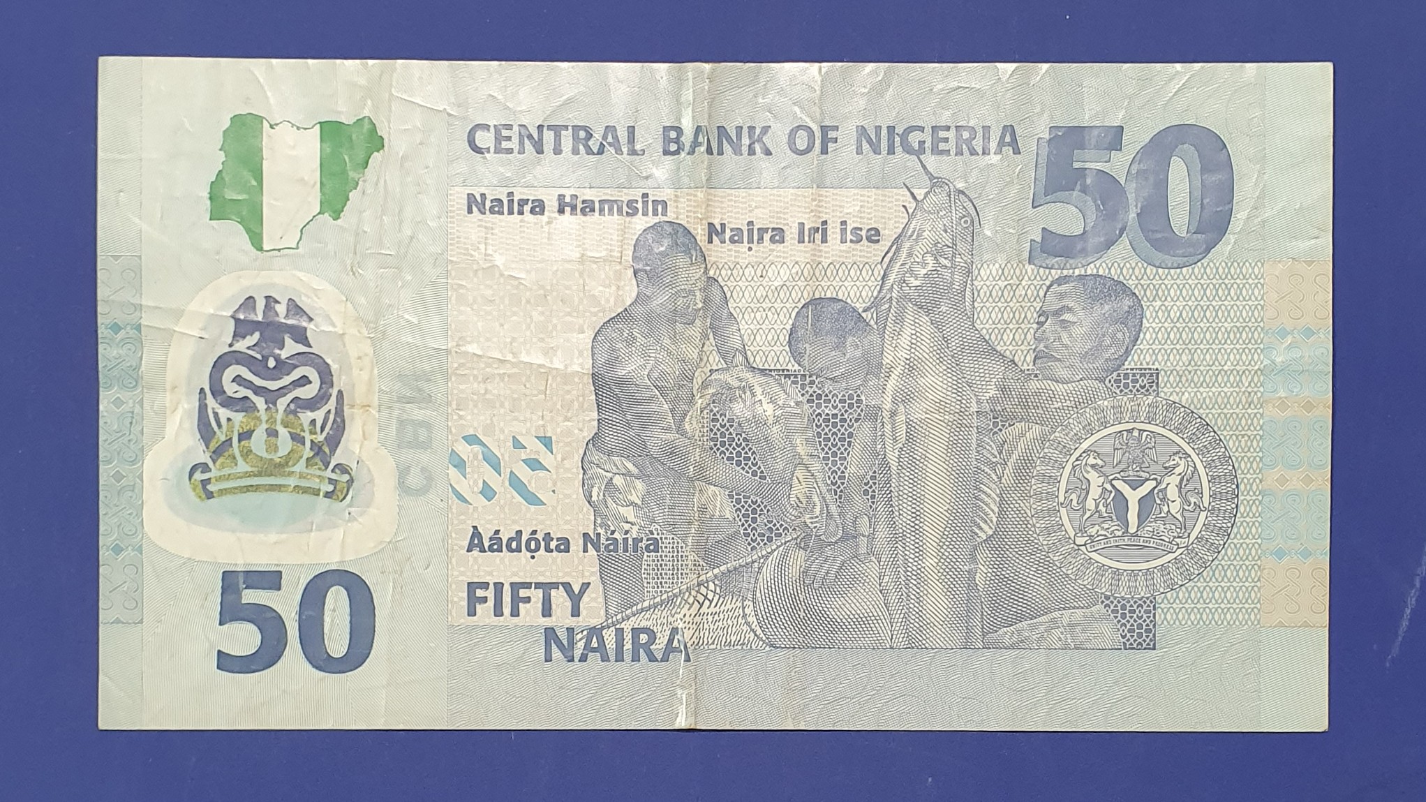 50 Naira back