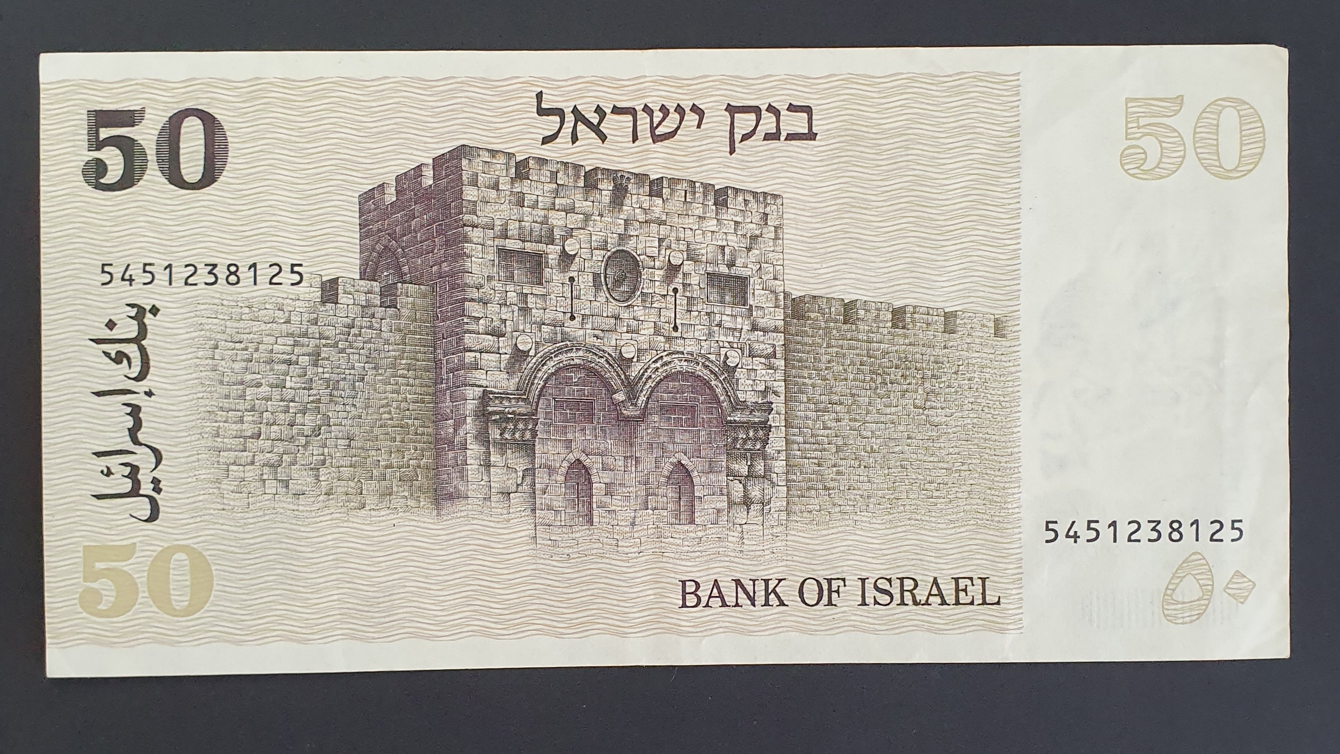 50 Shekel back