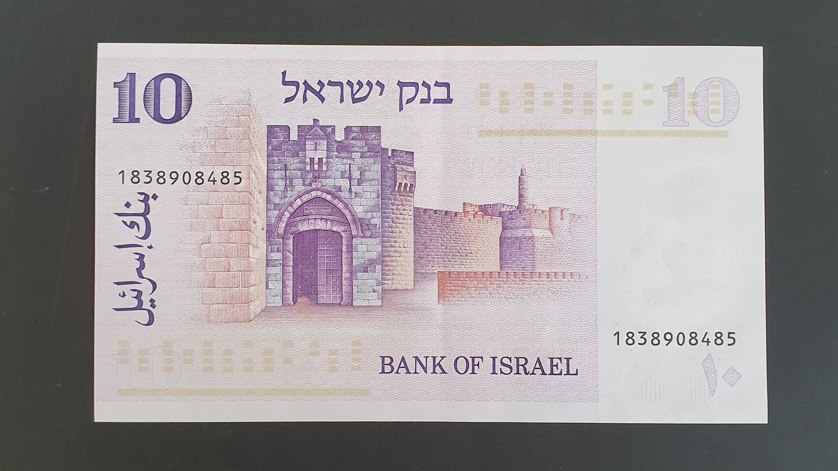 10 Lira back