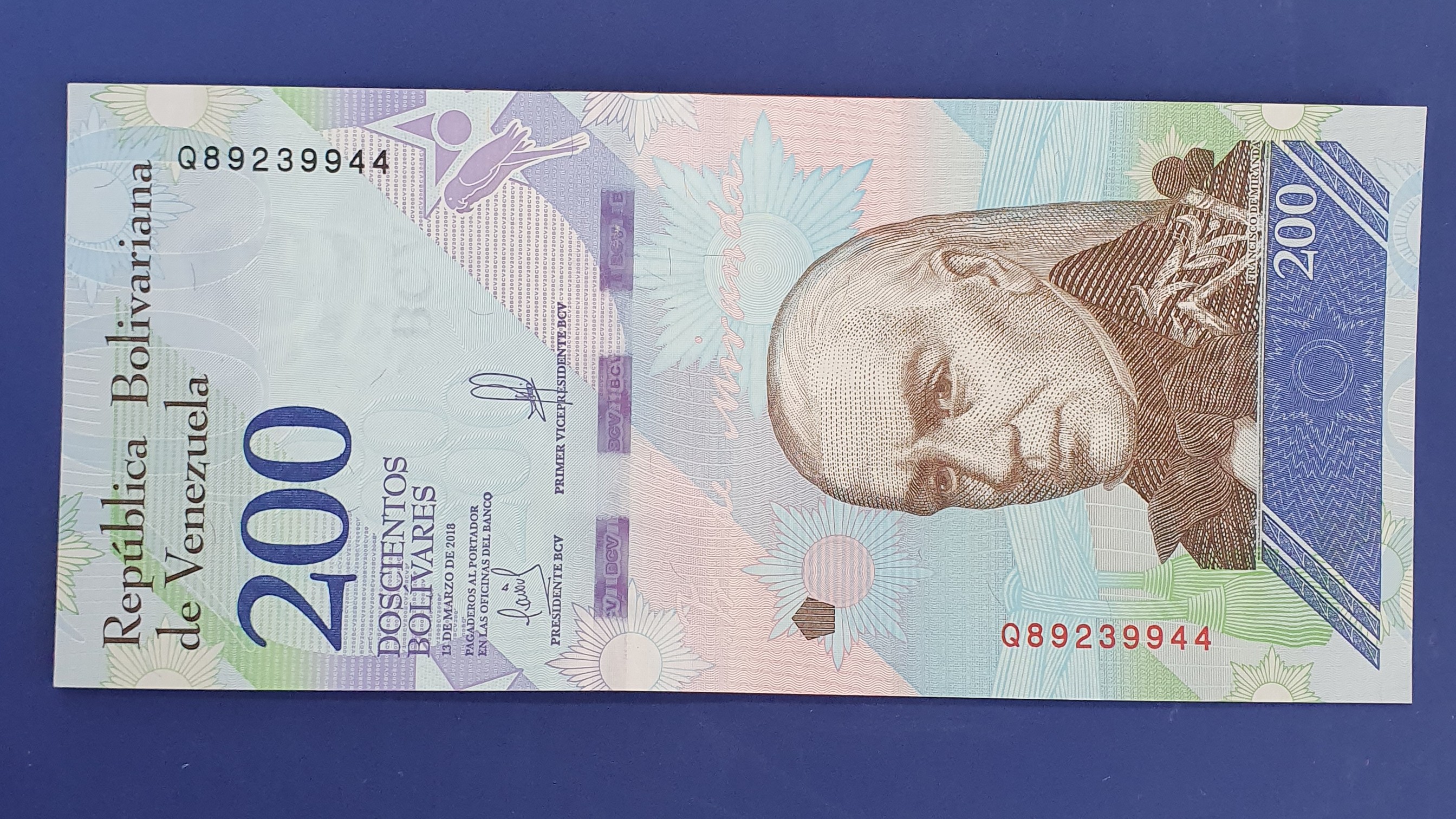 Venezuela 200 Bolivar banknote 2018 - CurrencyHub