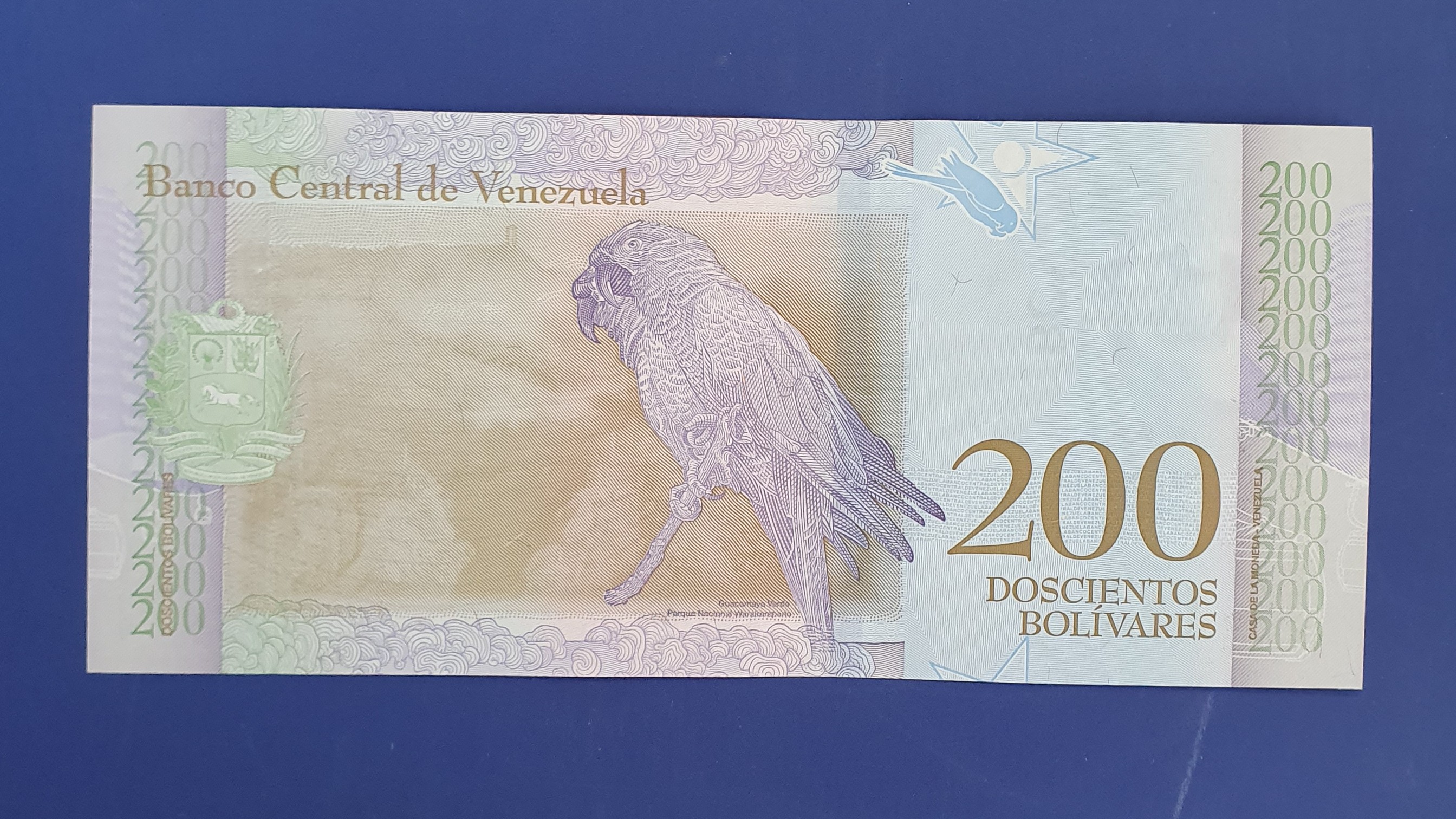 200 Bolivar back