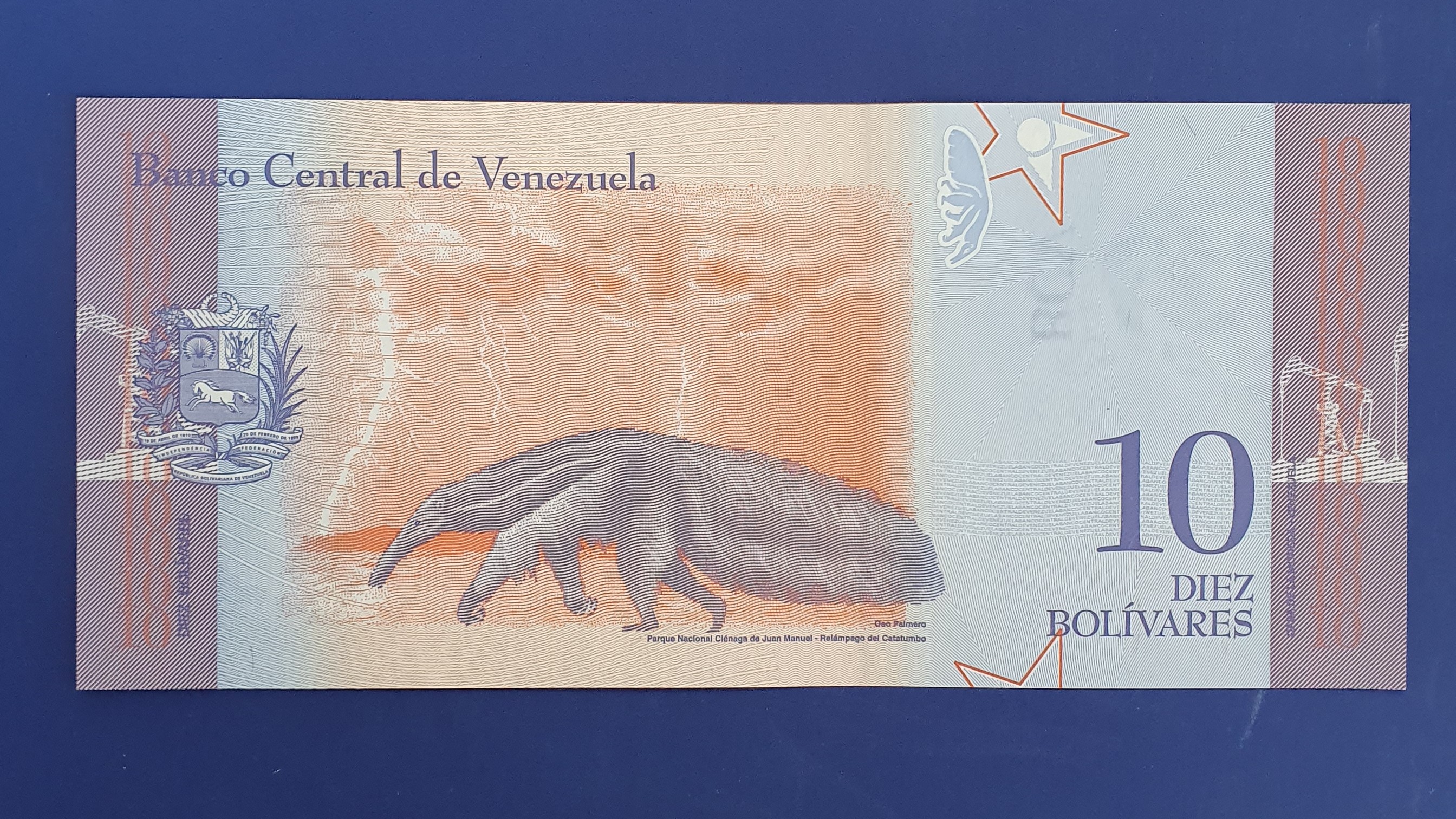 10 Bolivar back
