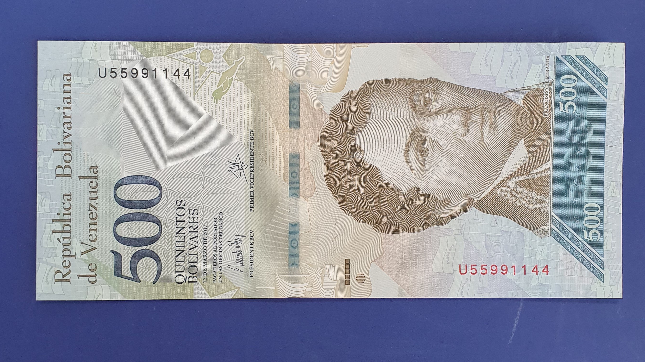 500 Bolivar front