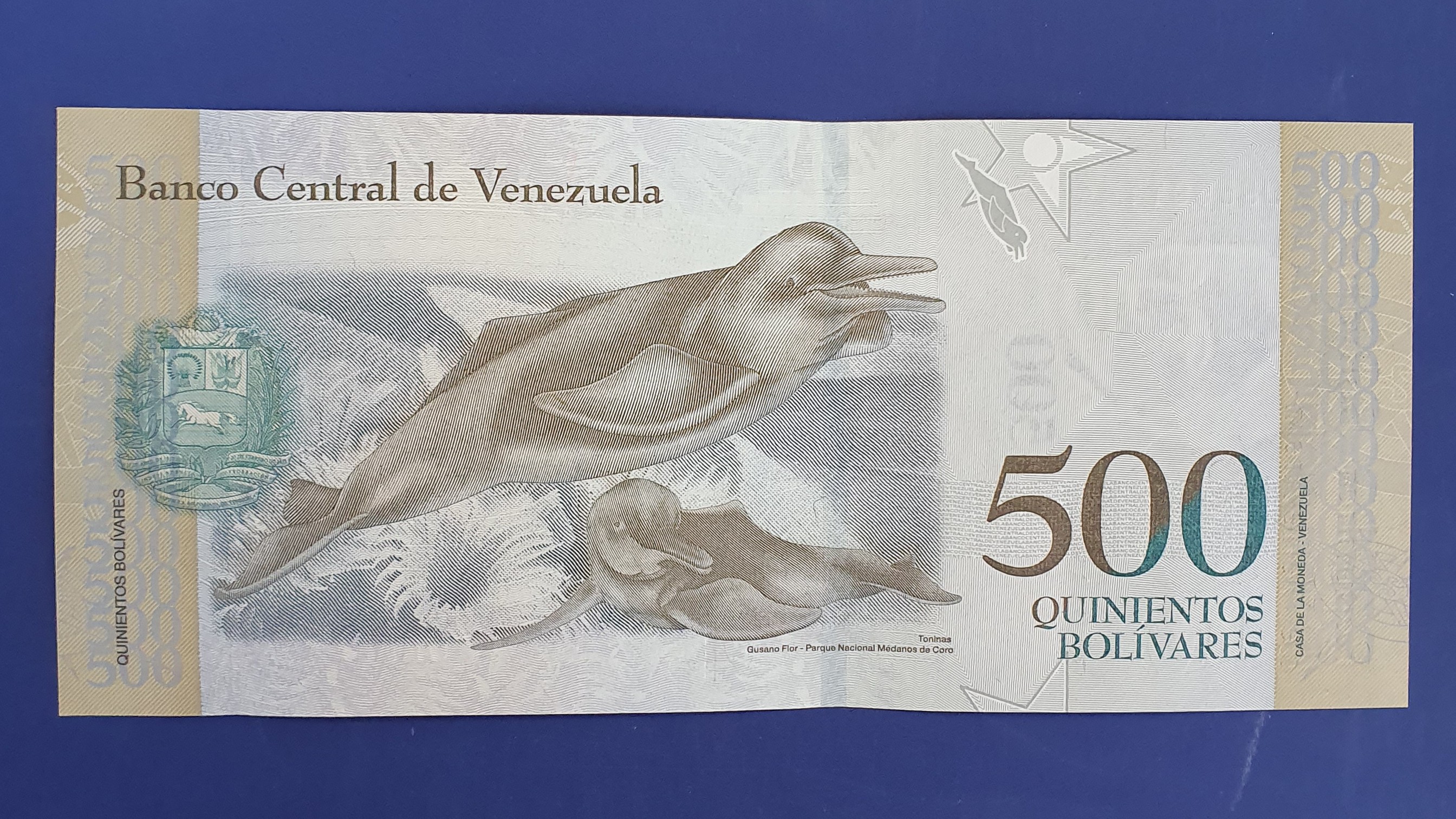 500 Bolivar back