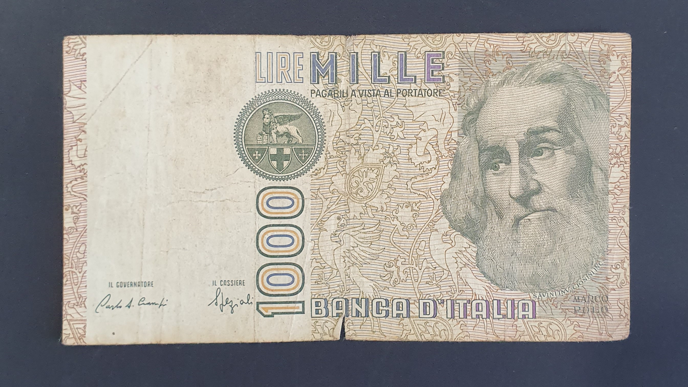Italy 1000 Lira banknote 1982 - CurrencyHub