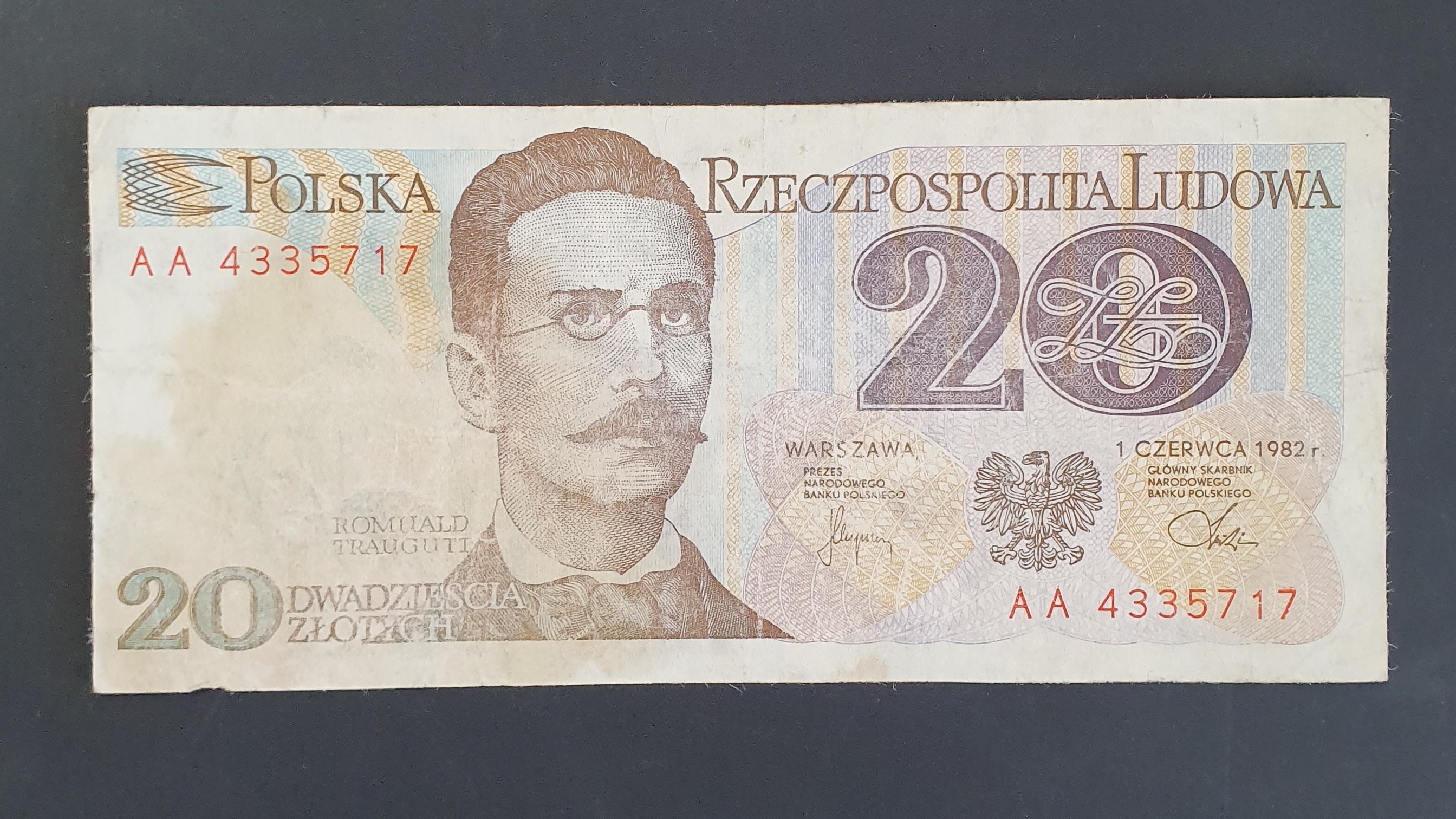 Poland 20 Zloty banknote 1982 - CurrencyHub