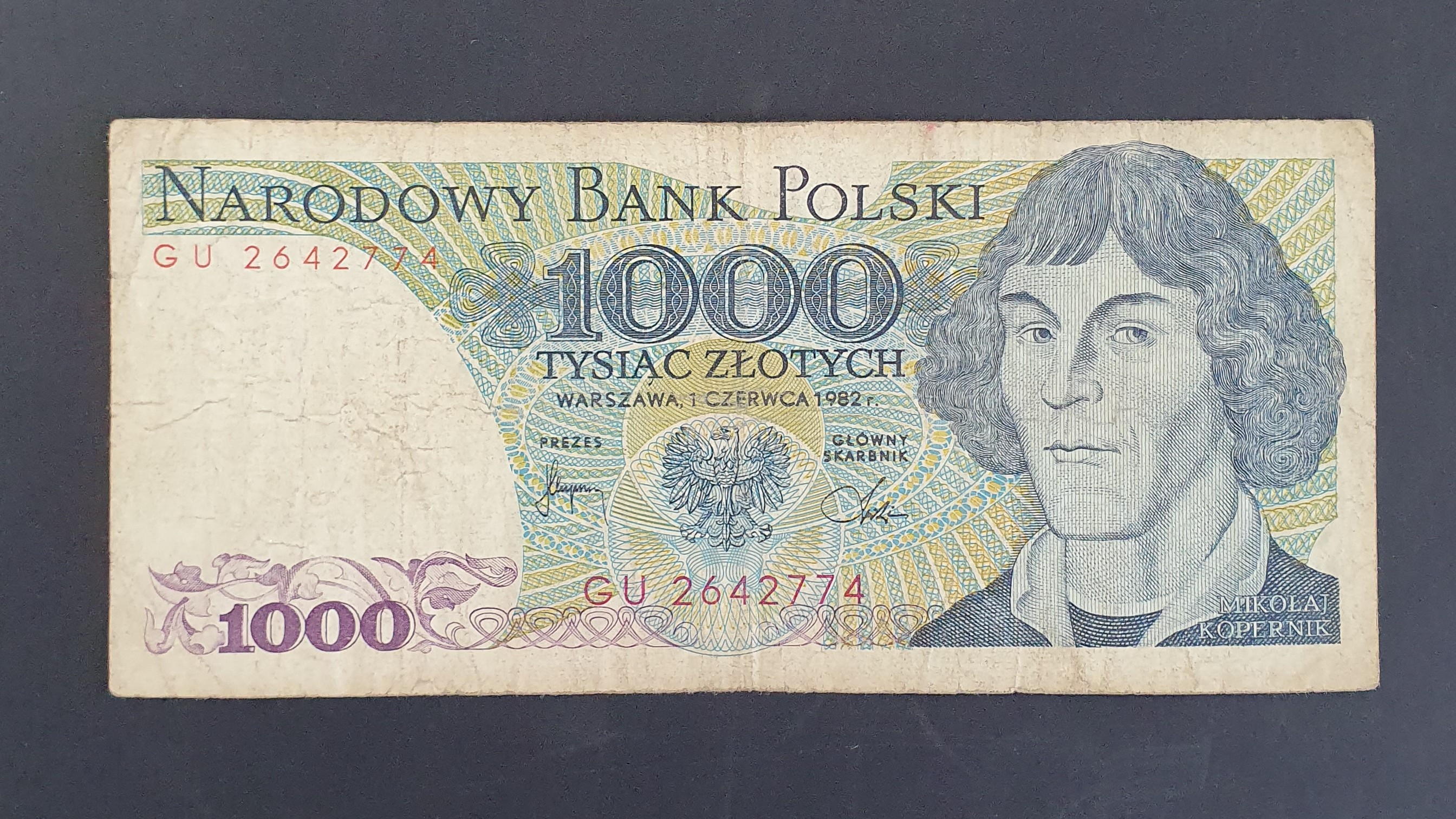 Poland 1000 Zloty banknote 1982 - CurrencyHub