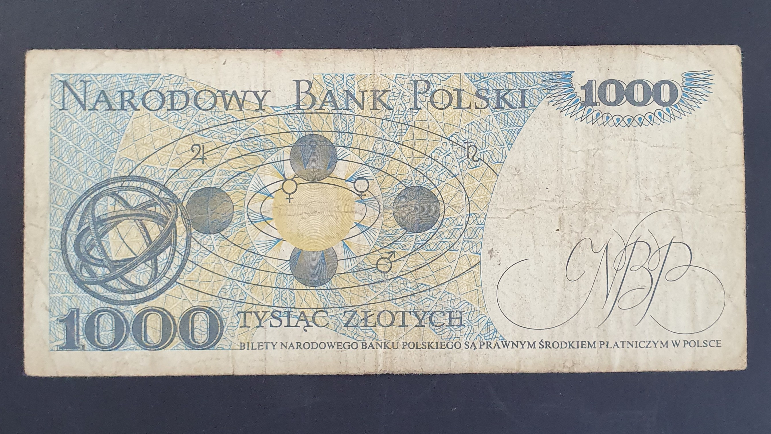 1000 Zloty back