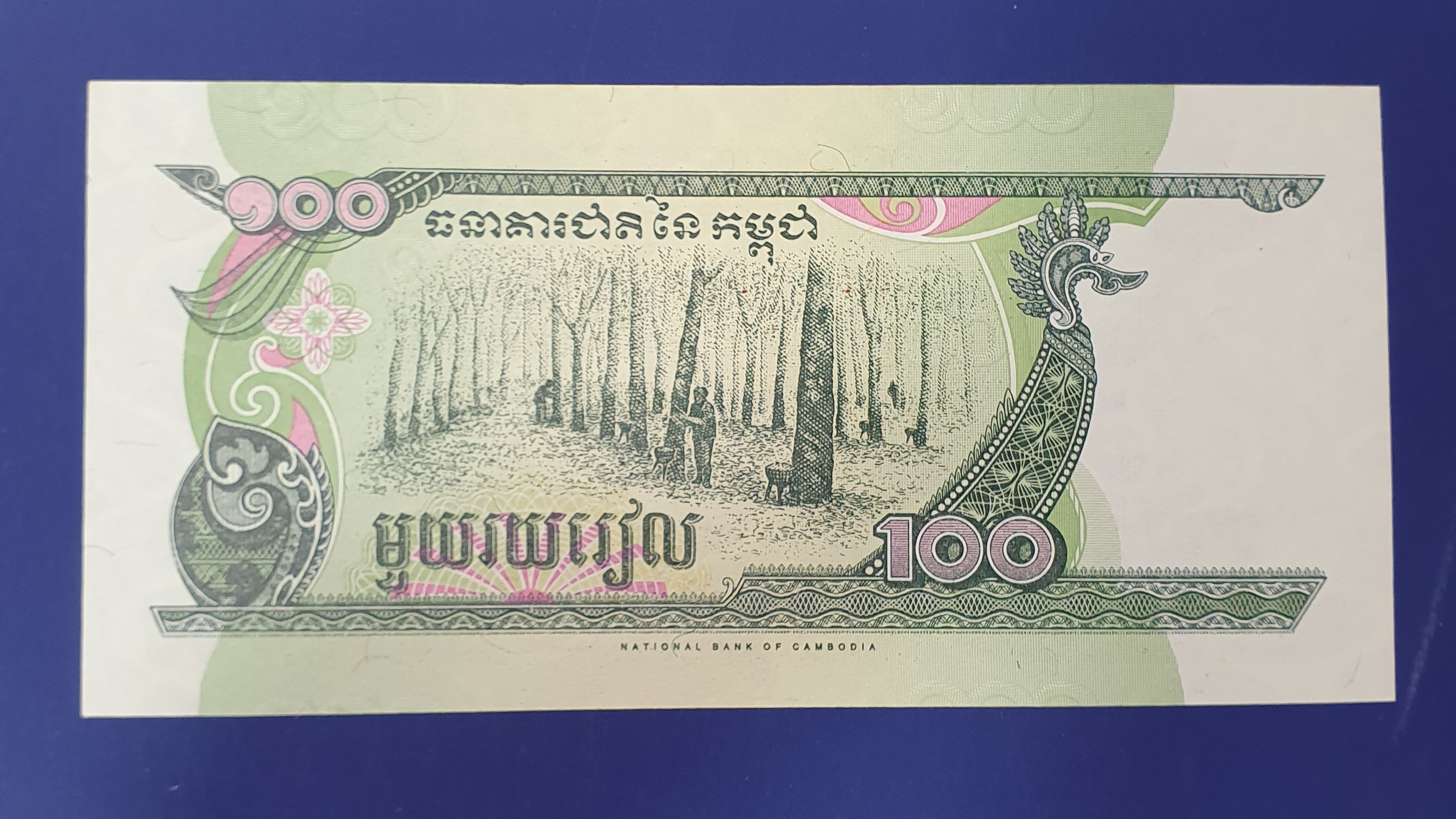 100 Riel back