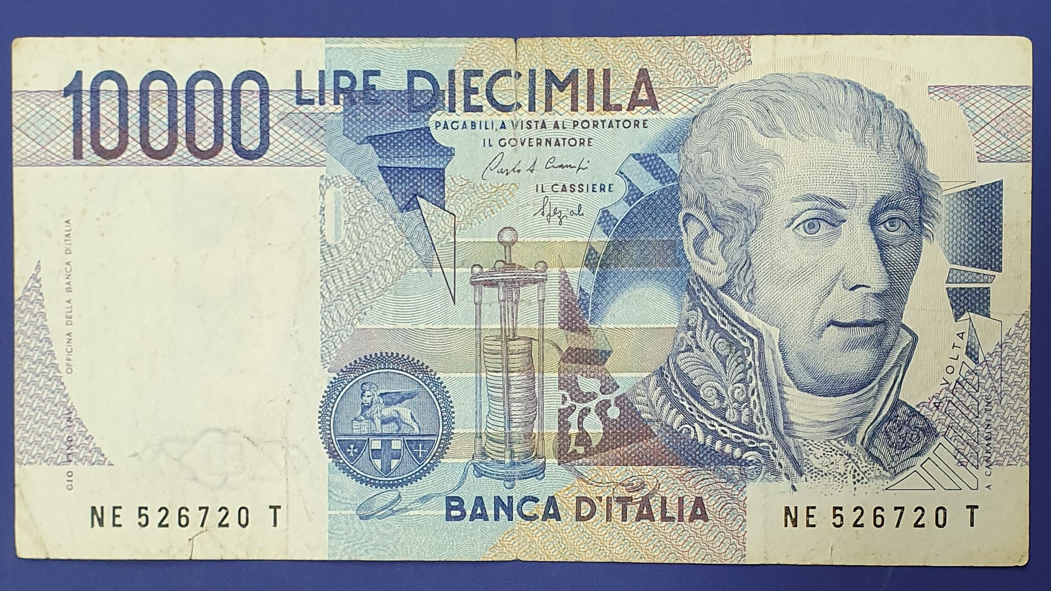 Italy 10000 Lira banknote 1984 - CurrencyHub