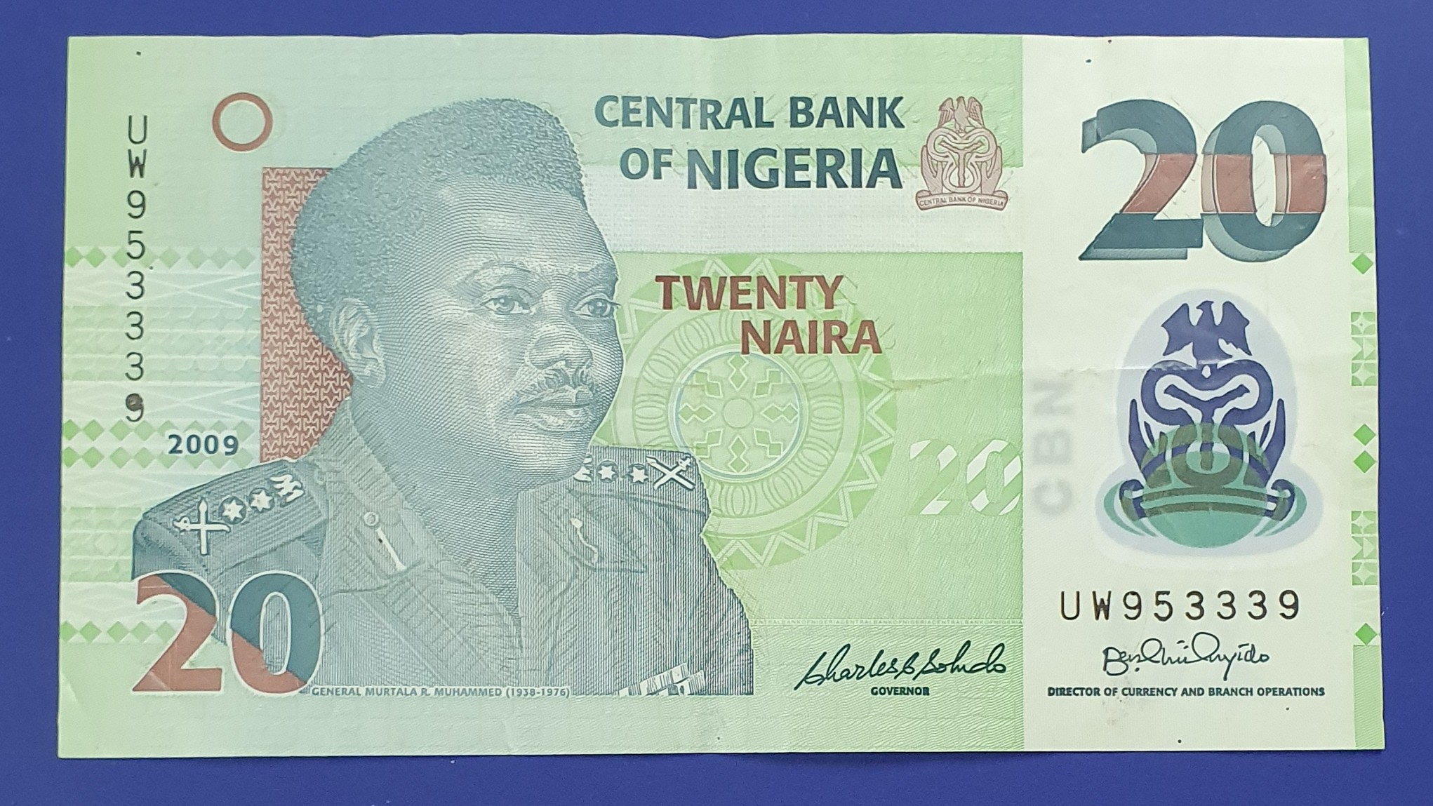 Nigeria 20 Naira banknote 2008 - CurrencyHub