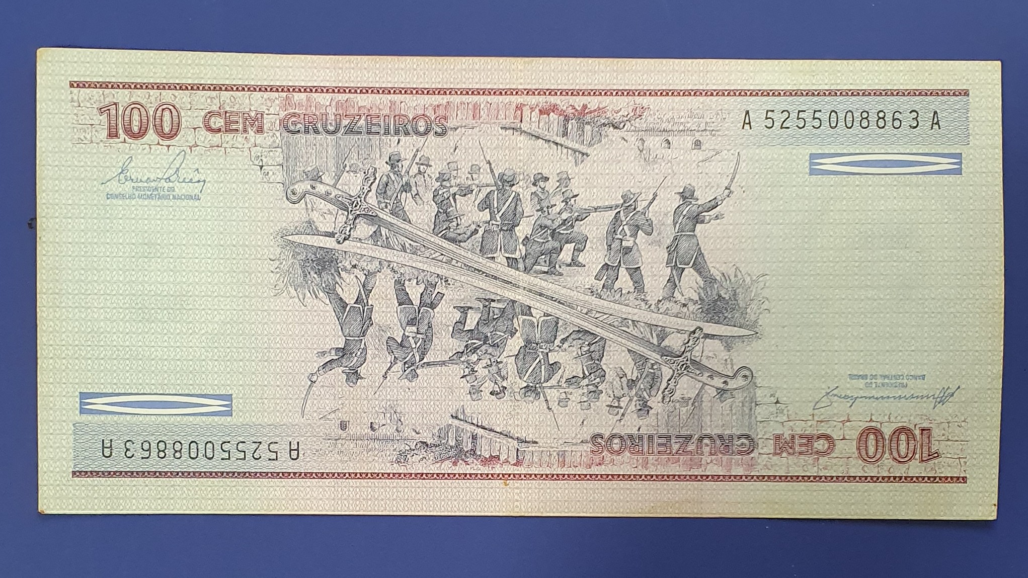 100 Cruzeiro back
