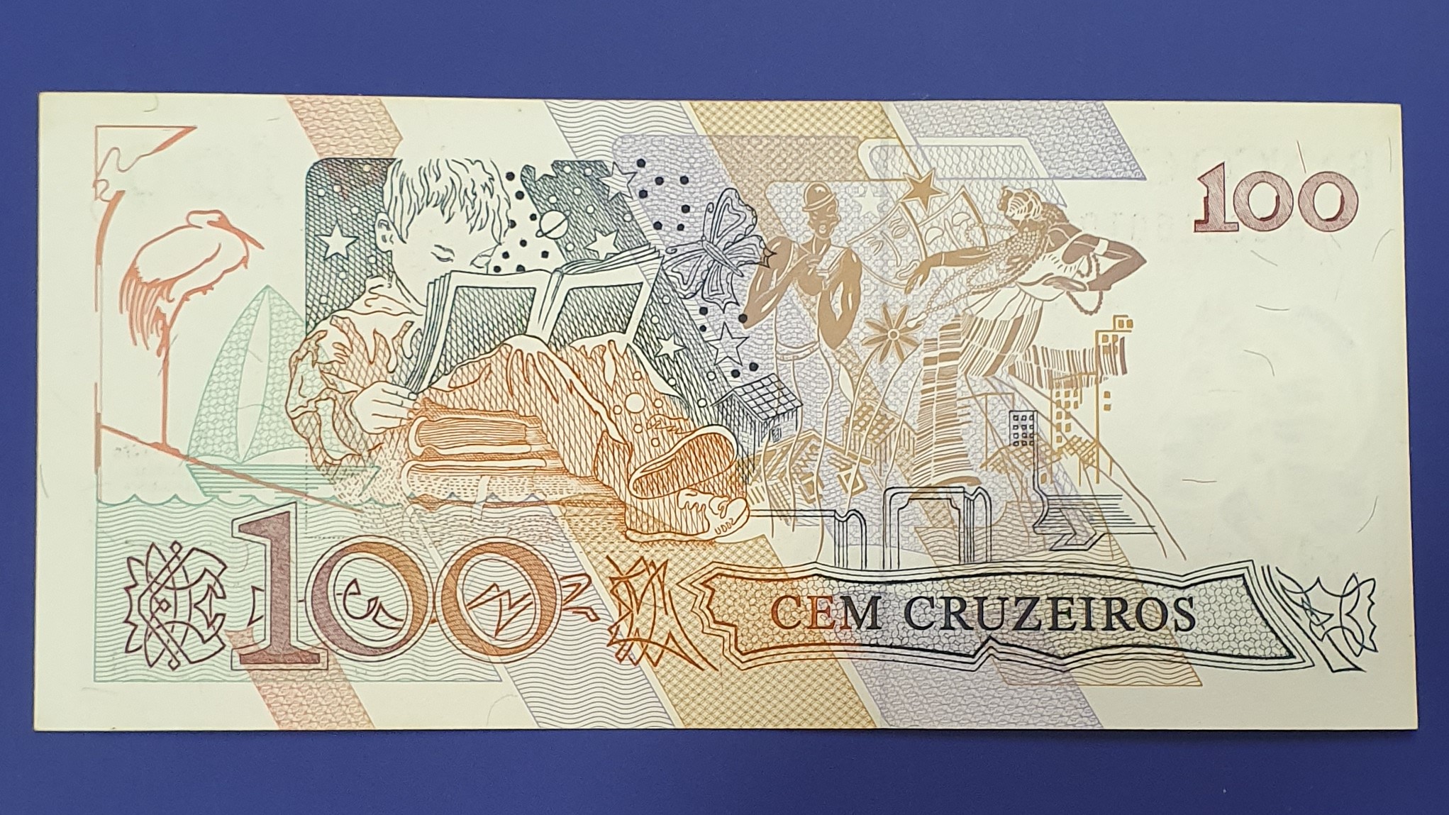 100 Cruzeiro back