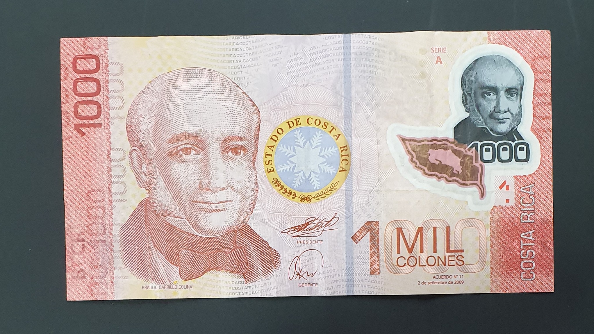 Costa Rica 1000 Colon banknote 2009 - CurrencyHub