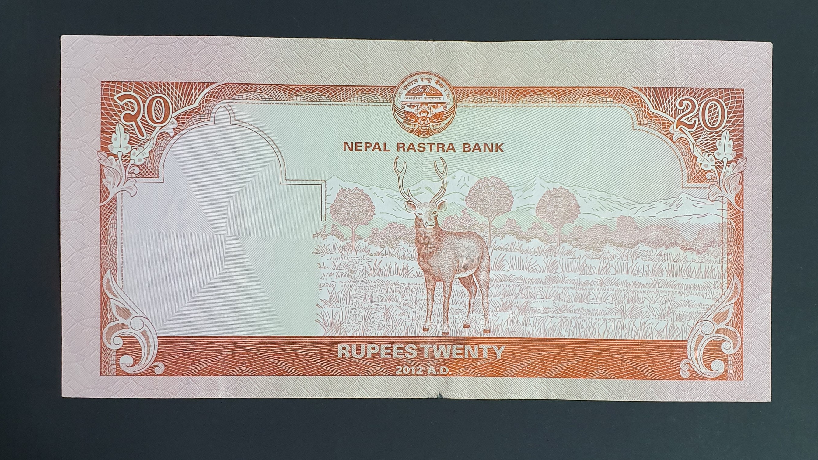 Nepal 20 Rupee banknote 2012 - CurrencyHub