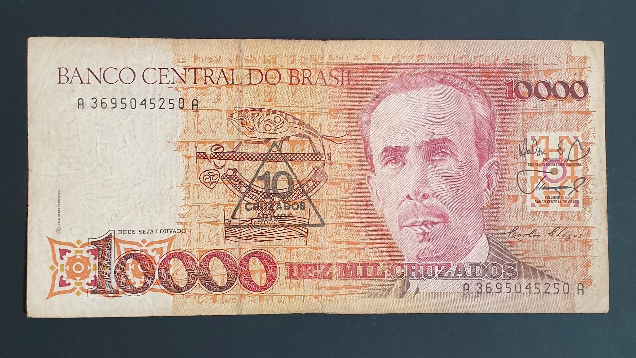 Brazil 10 Cruzado novo banknote 1989 - CurrencyHub