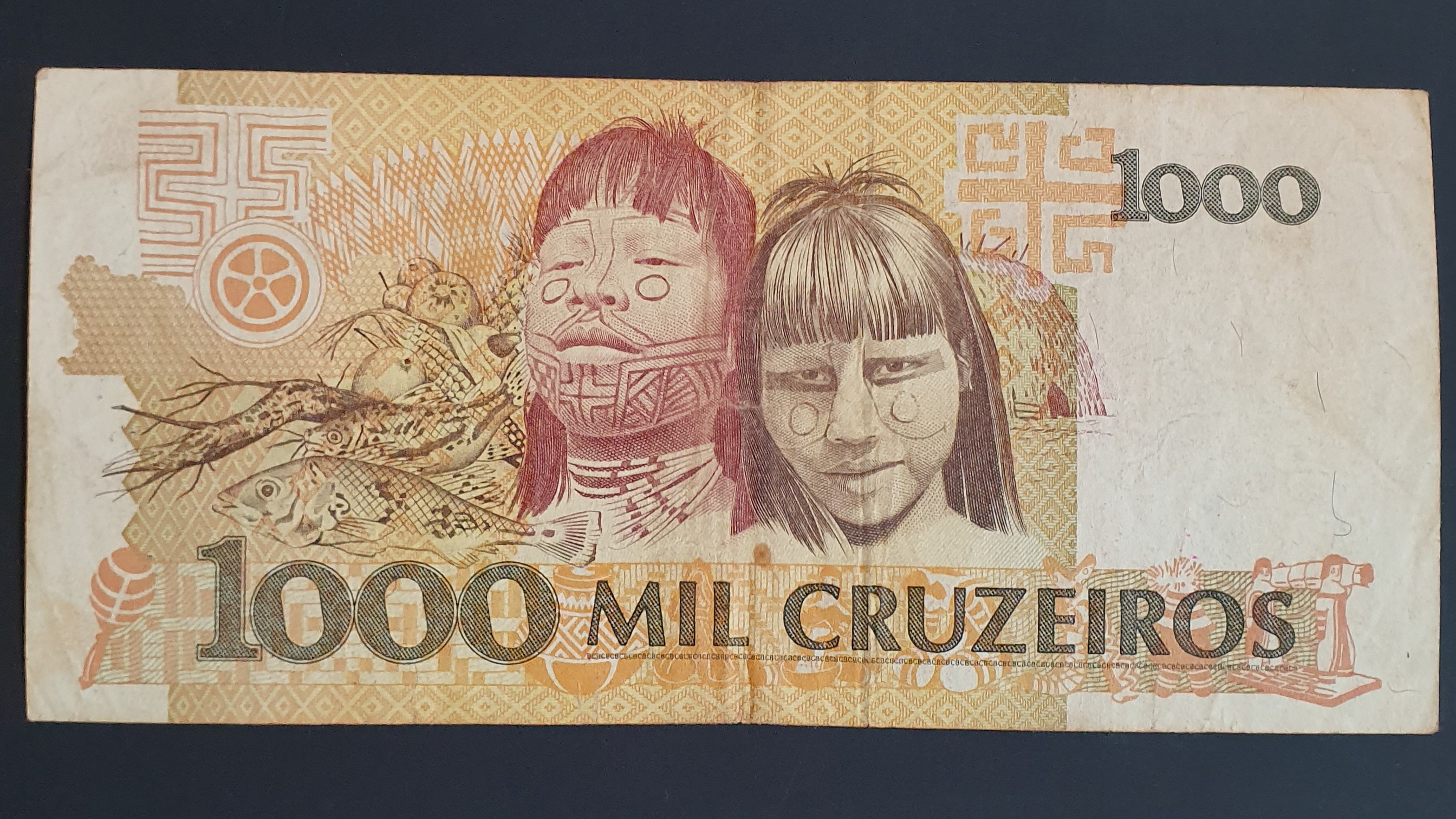 1000 Cruzeiro back