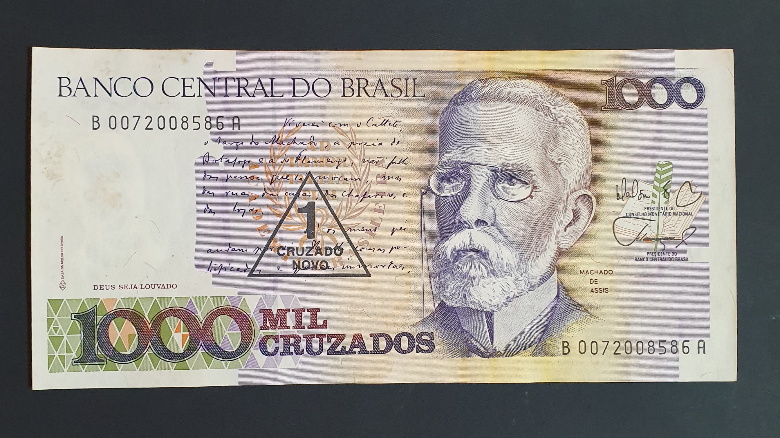 1 Cruzado novo front
