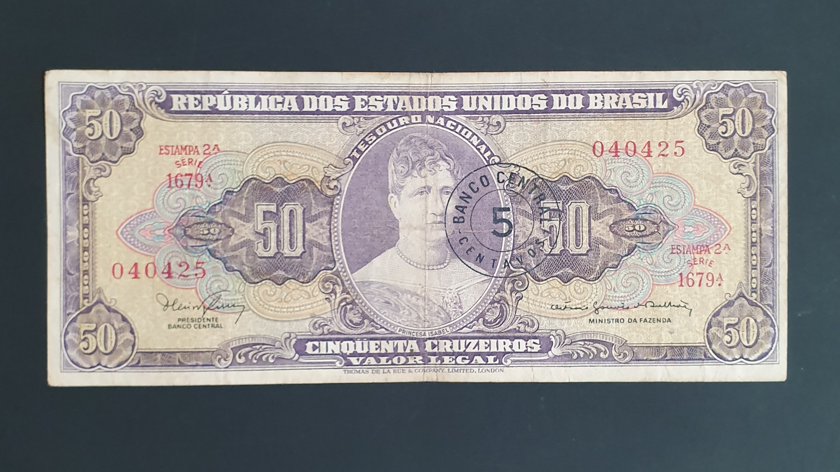 5 Centavo front