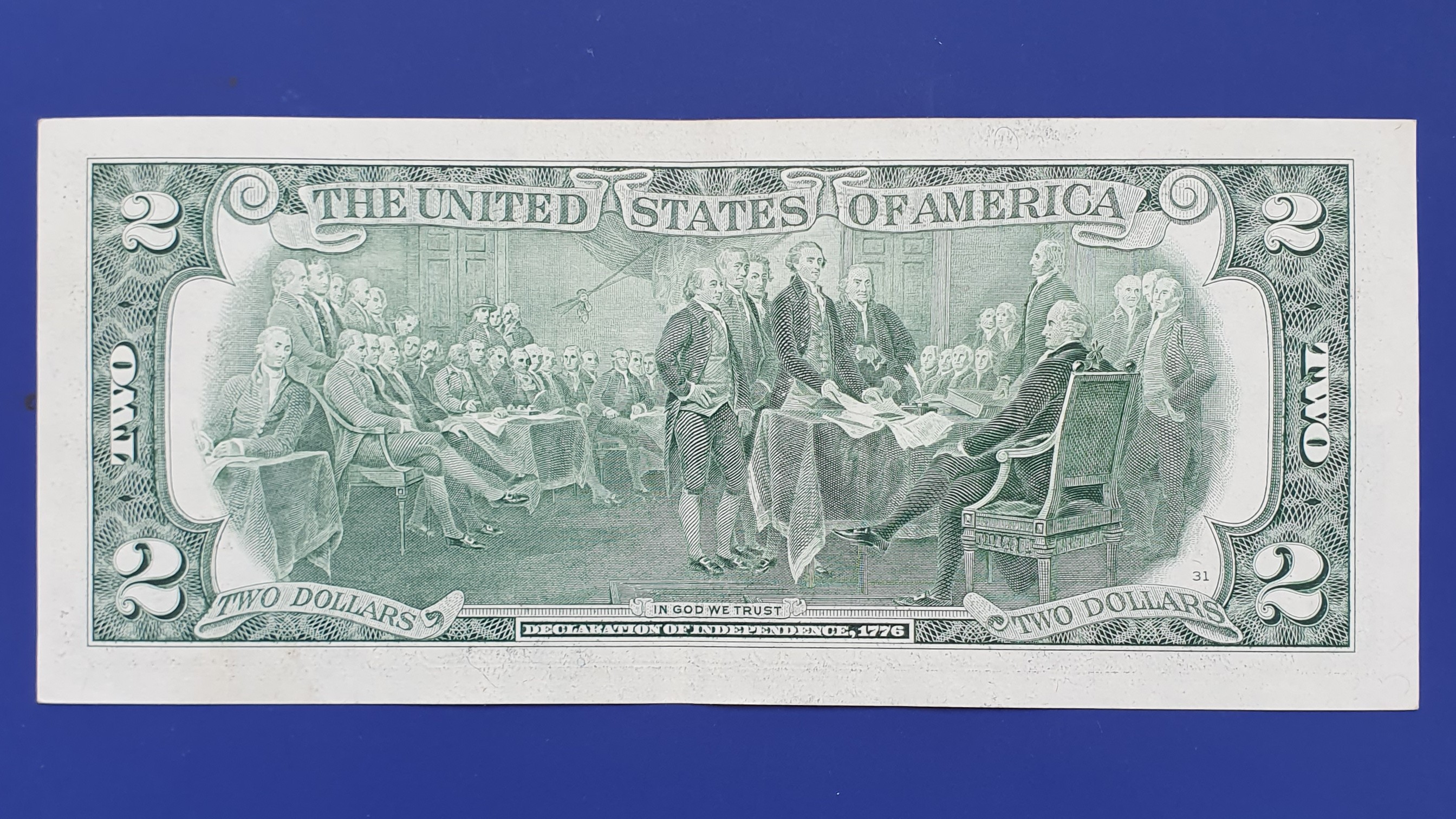 2 Dollar back
