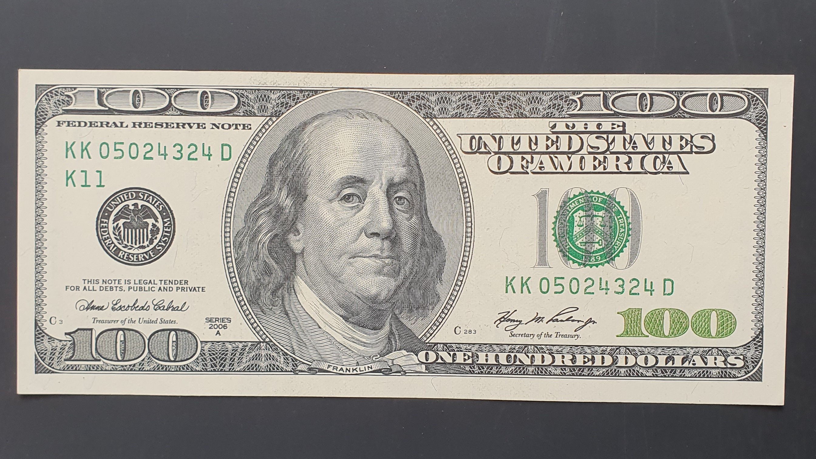 United States of America 100 Dollar banknote 2006 - CurrencyHub