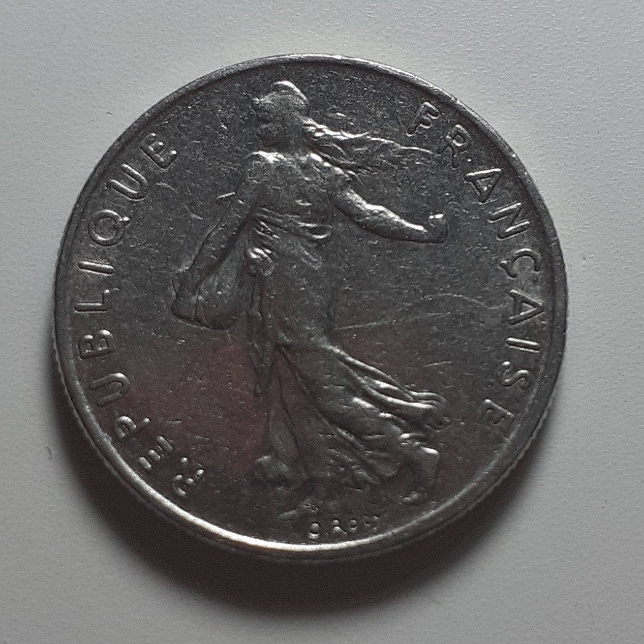 1/2 Franc back