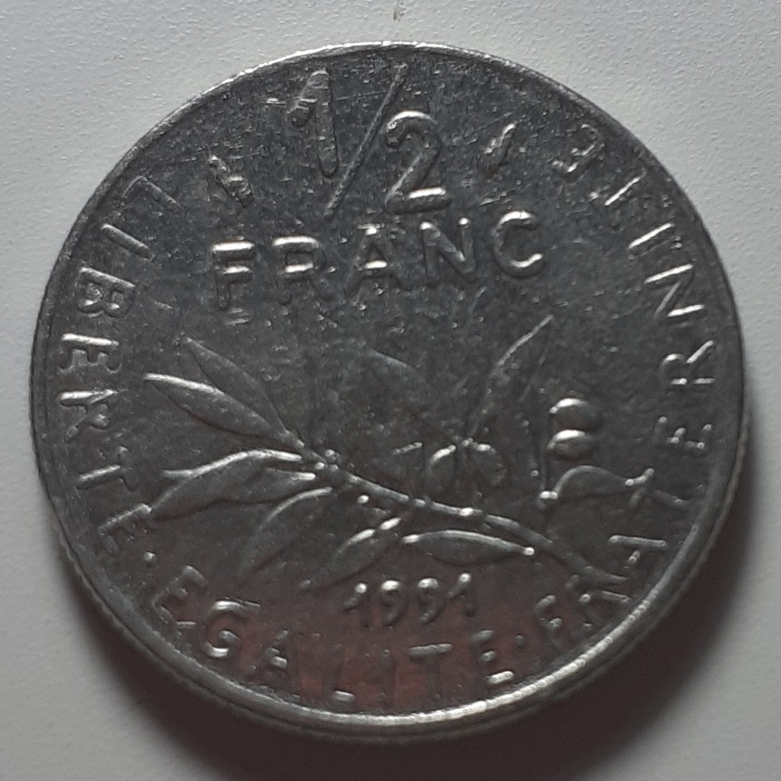 1/2 Franc front
