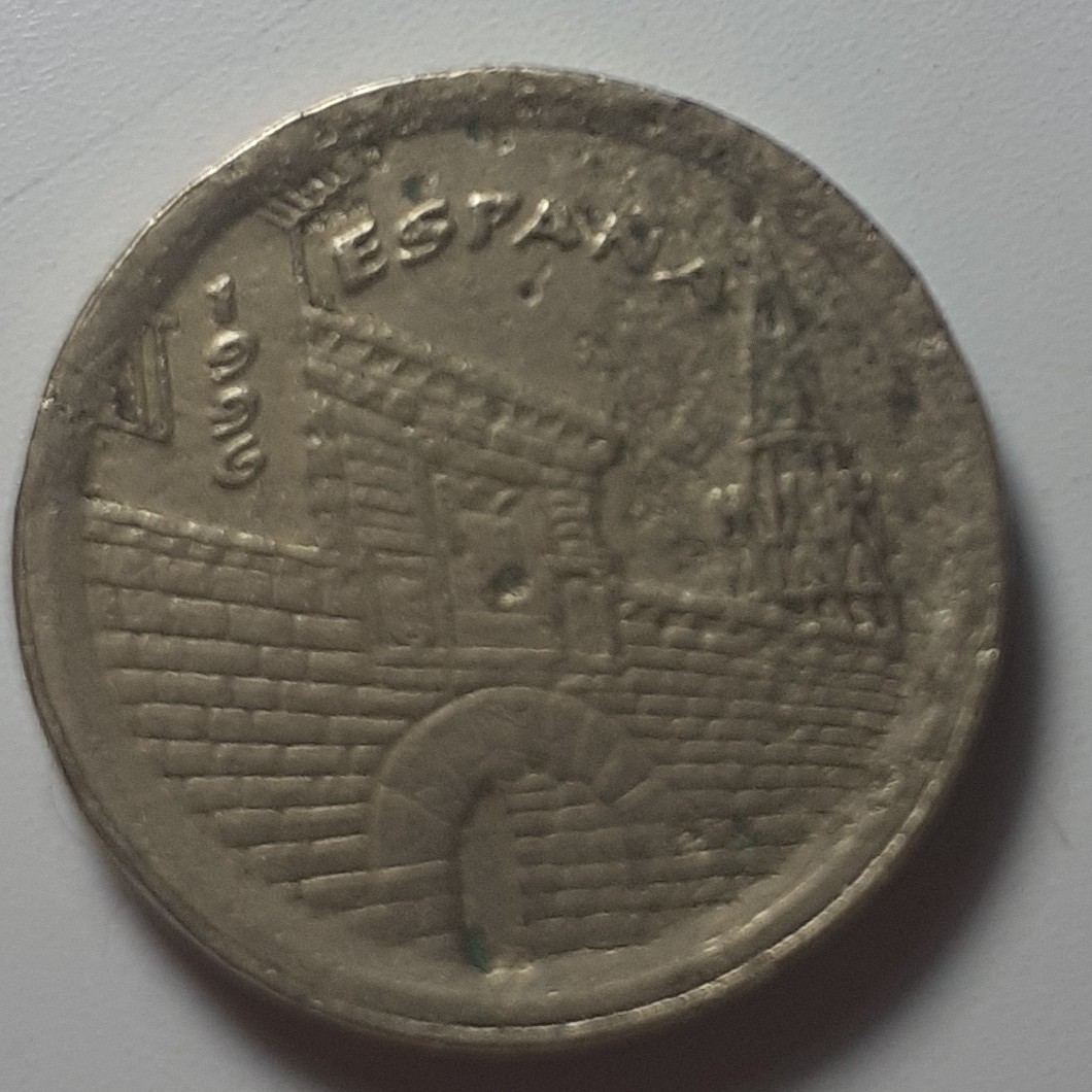 5 Peseta front