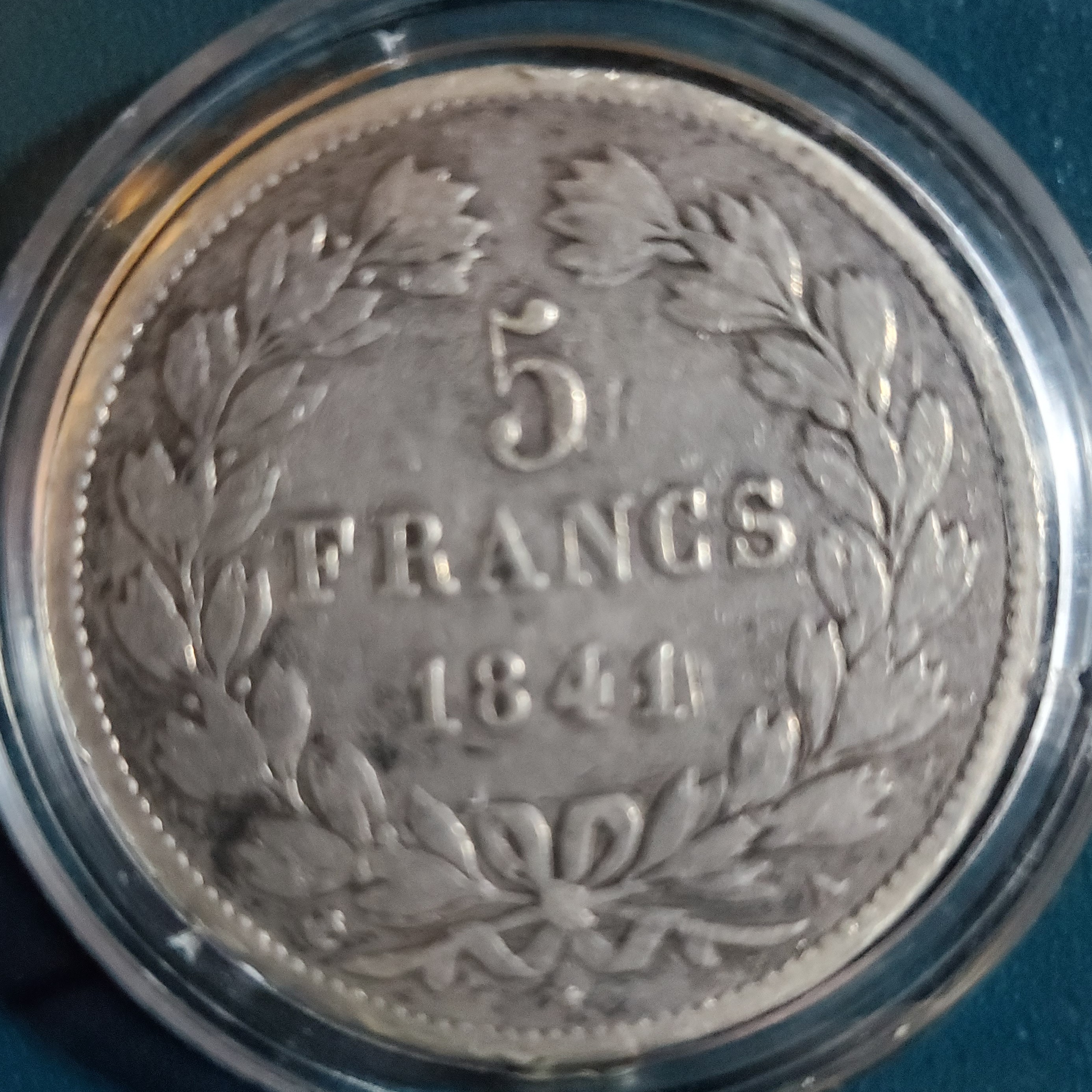 5 Franc front