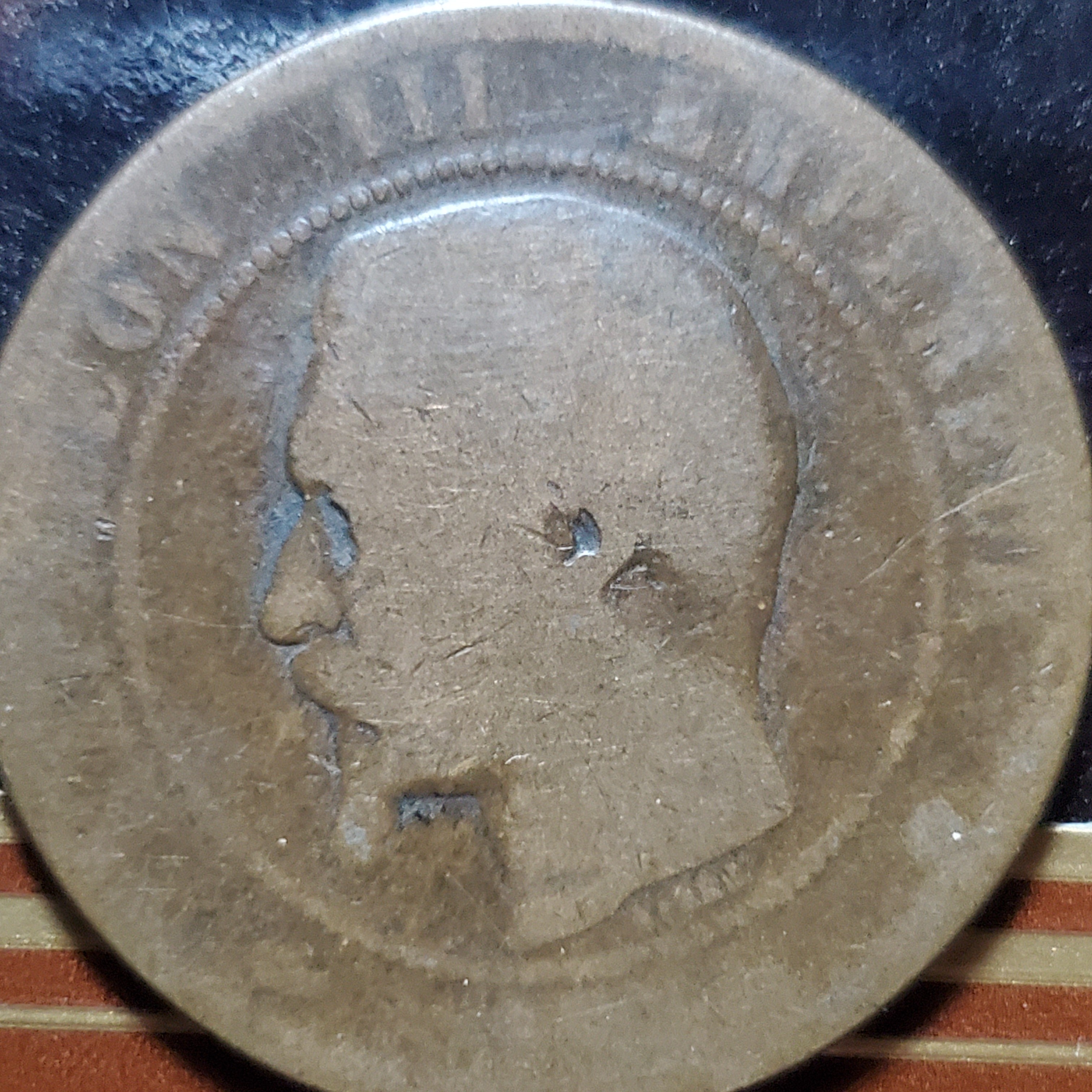 1 Centime back