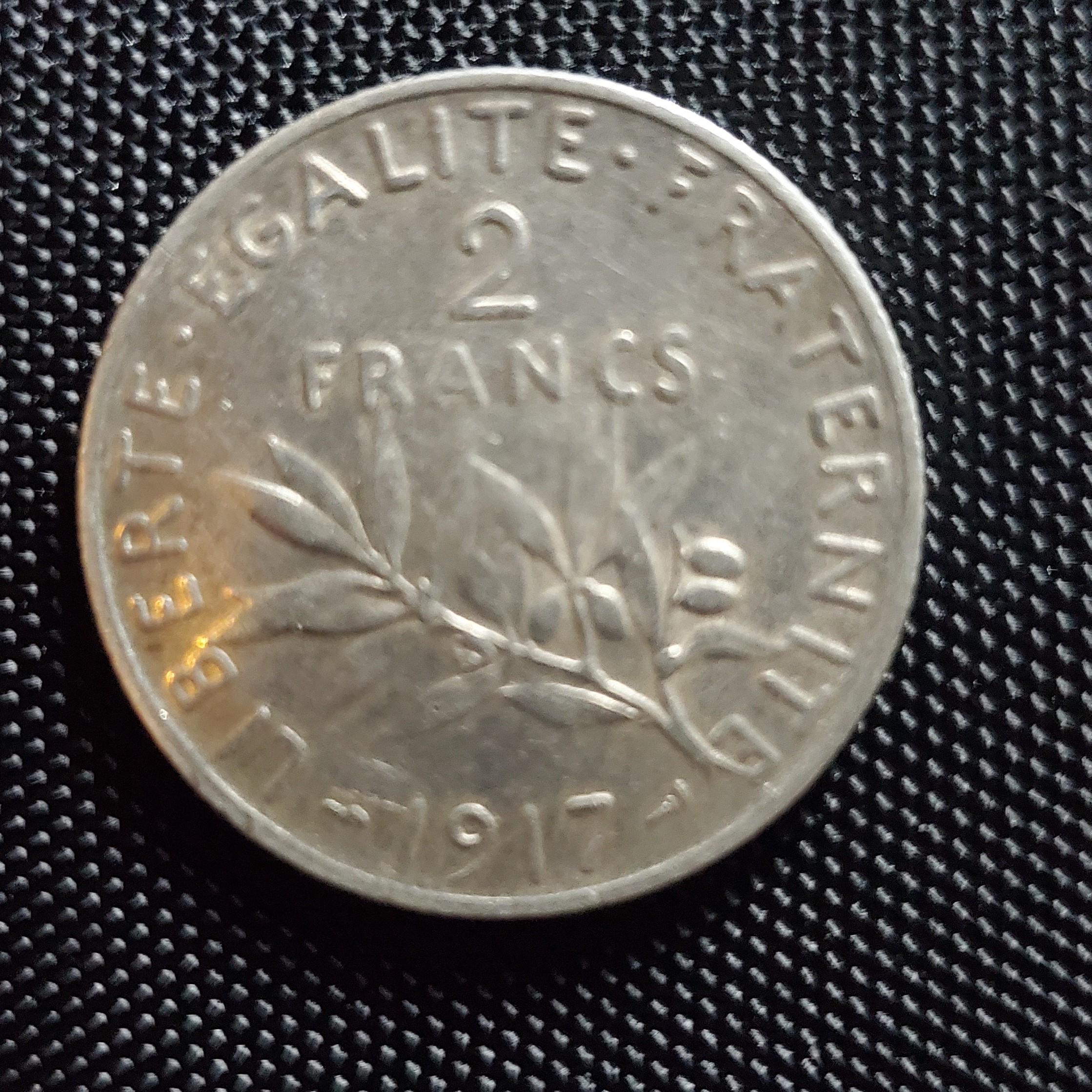 2 Franc front