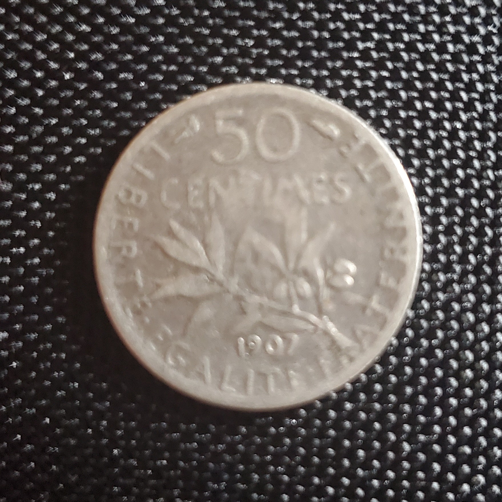 50 Centime front