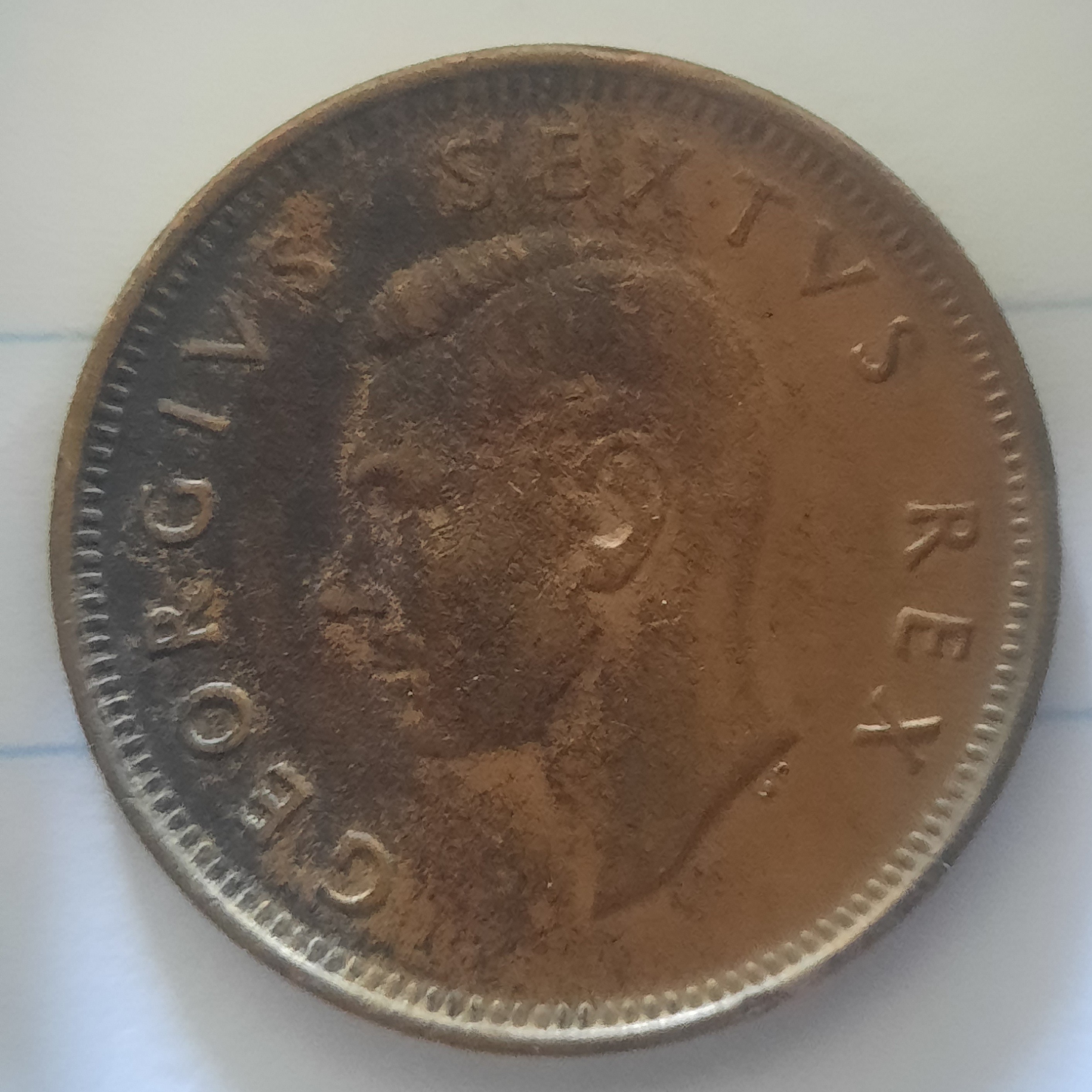 1/4 Penny front