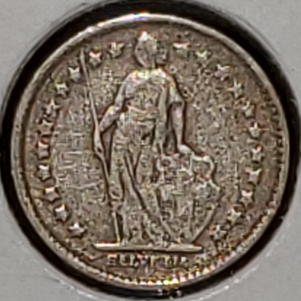 1/2 Franc front
