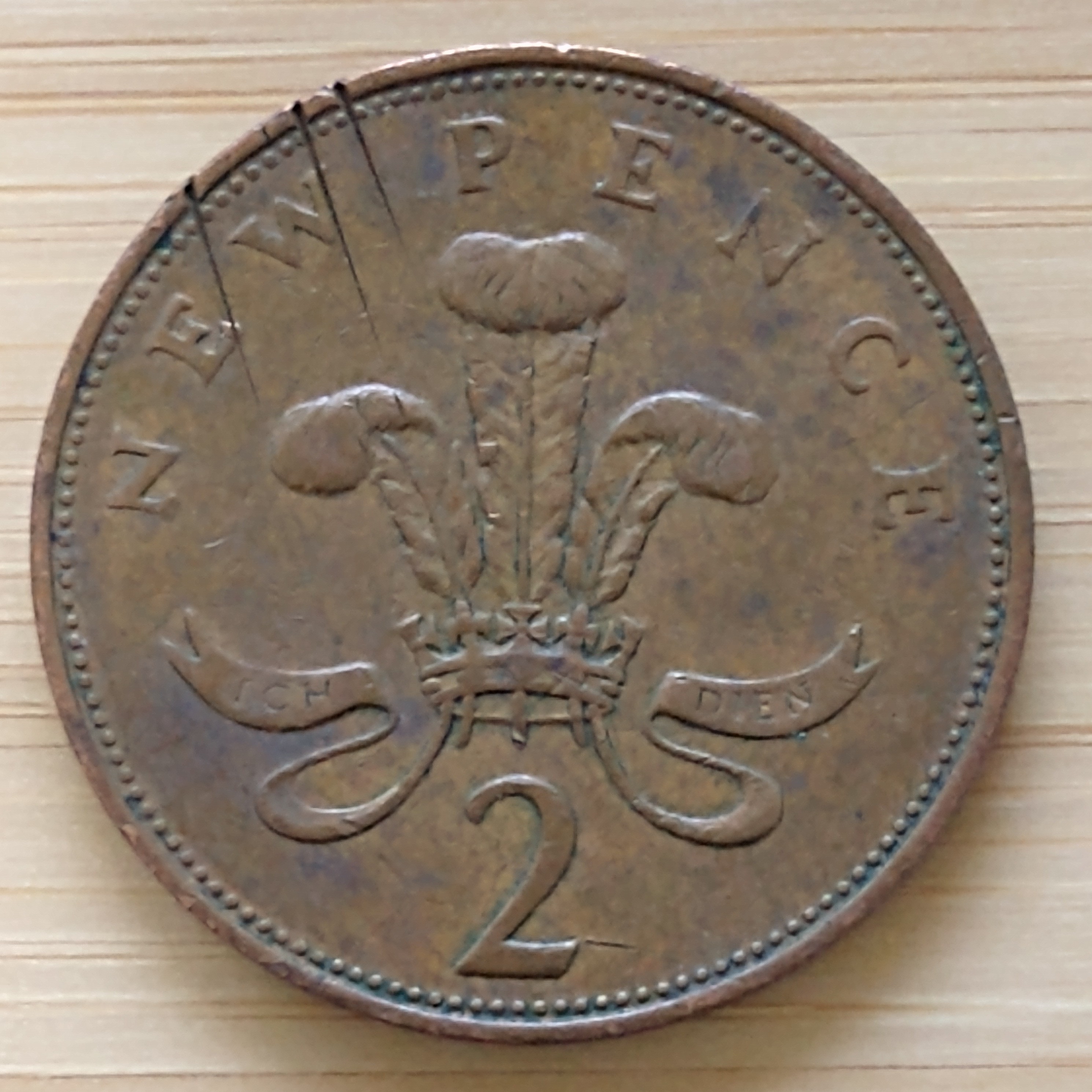 2 New pence front