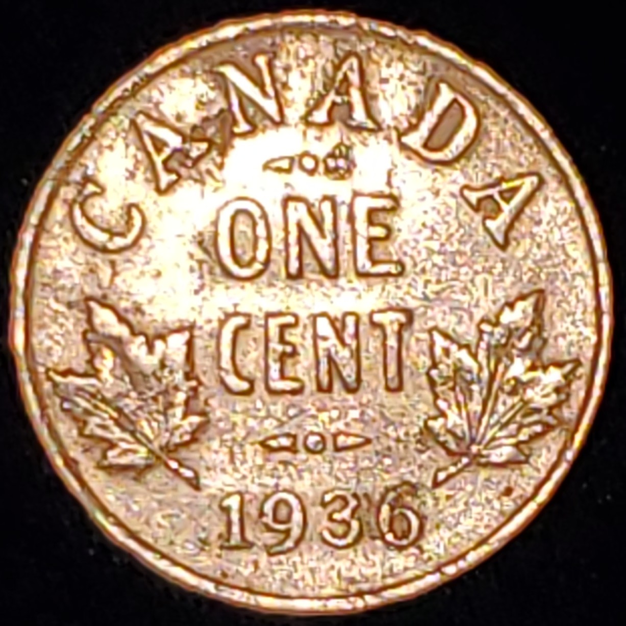 1 Cent back
