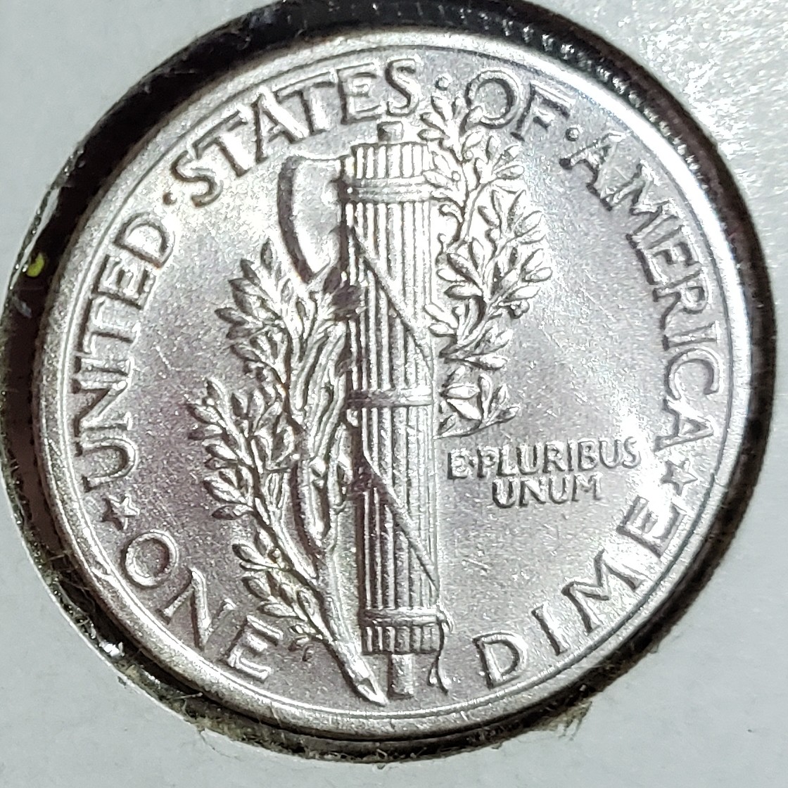 1 Dime front