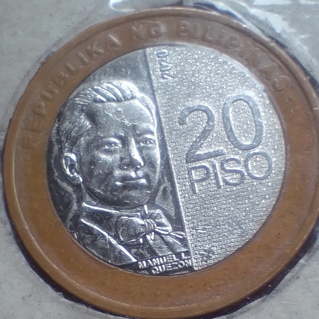 20 Peso back