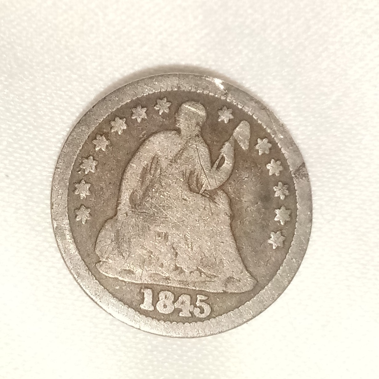 1/2 Dime back